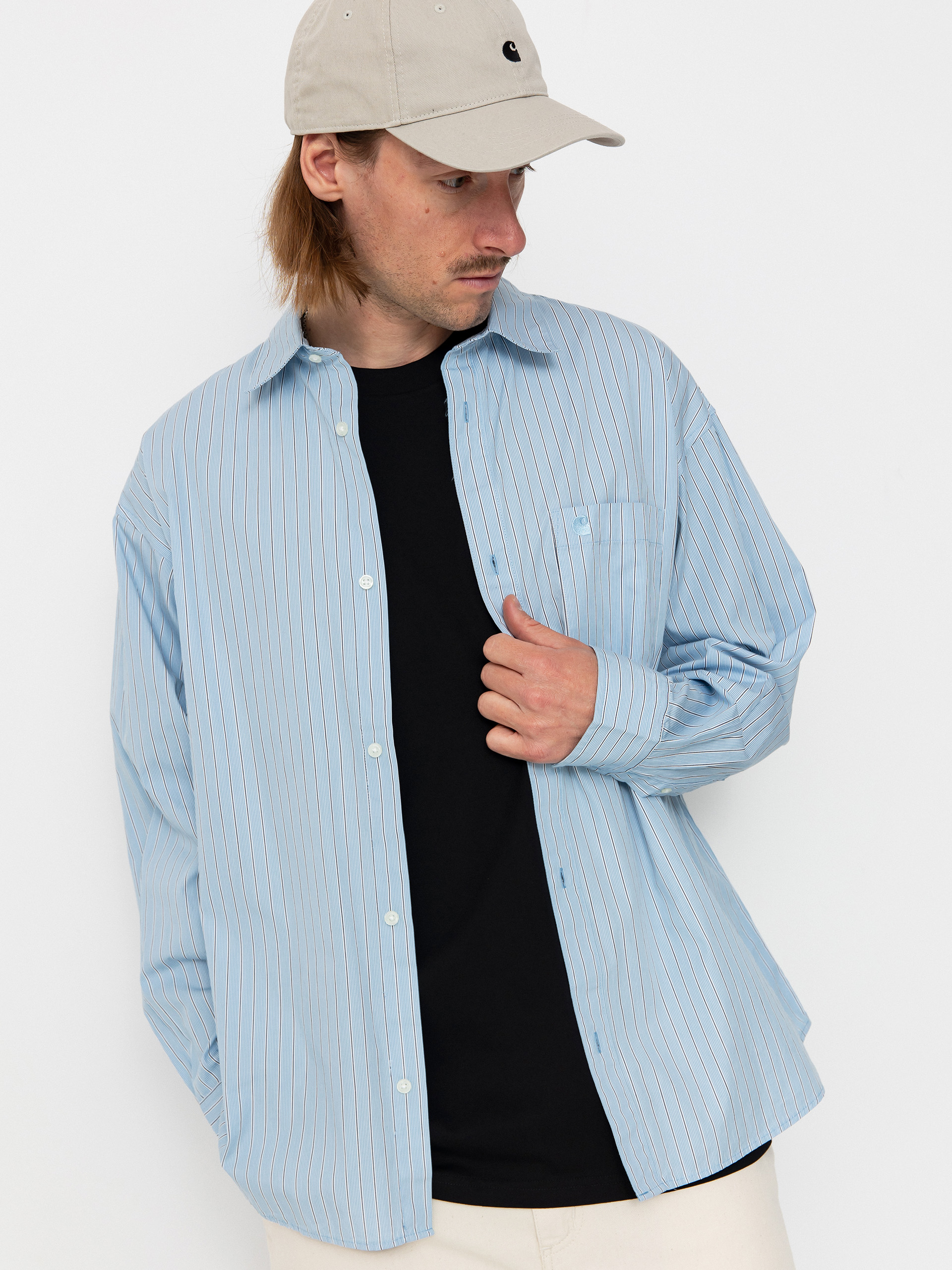 Carhartt WIP Shirt Notus (bova stripe/bluebird)