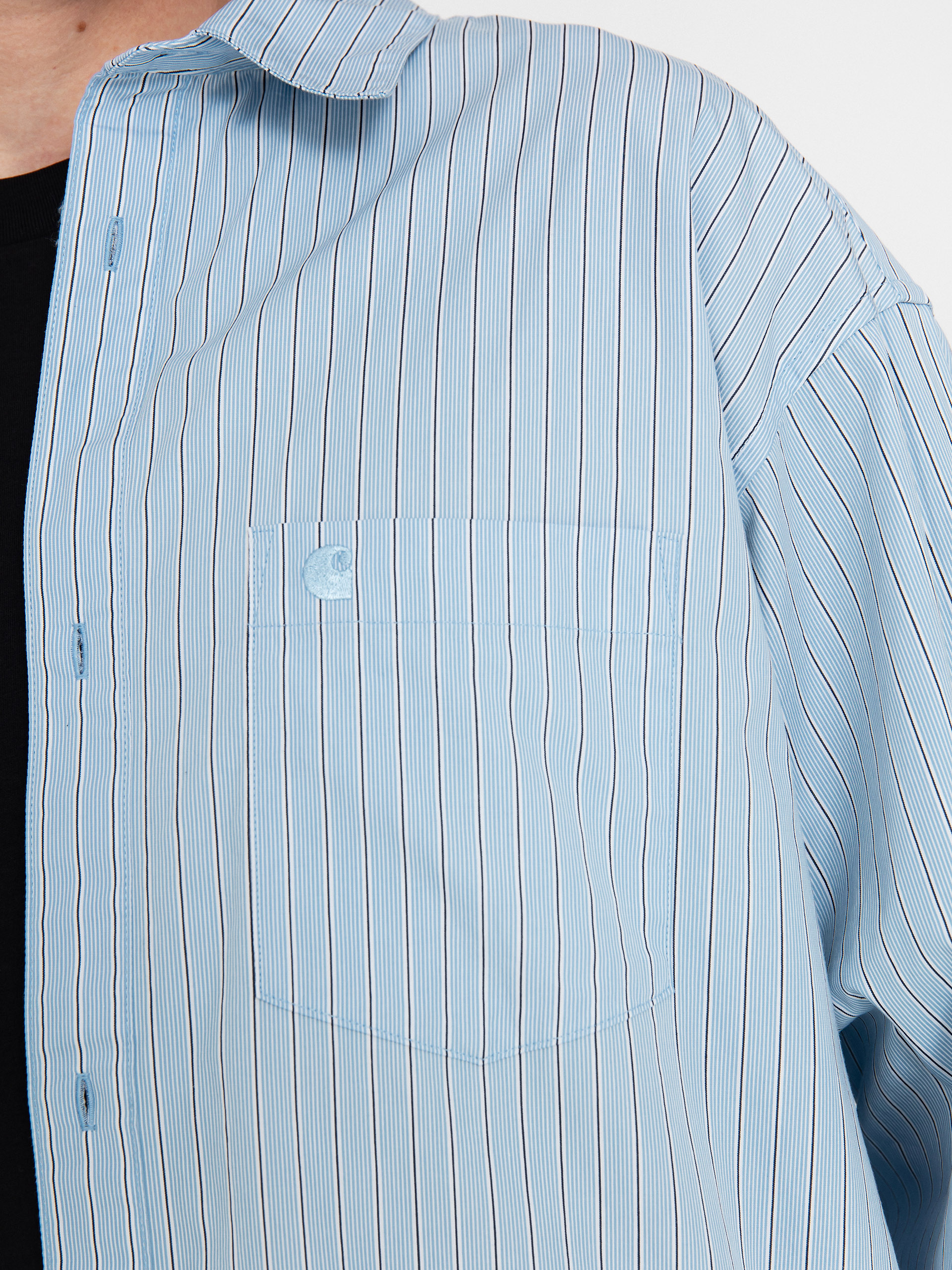 Carhartt WIP Shirt Notus (bova stripe/bluebird)