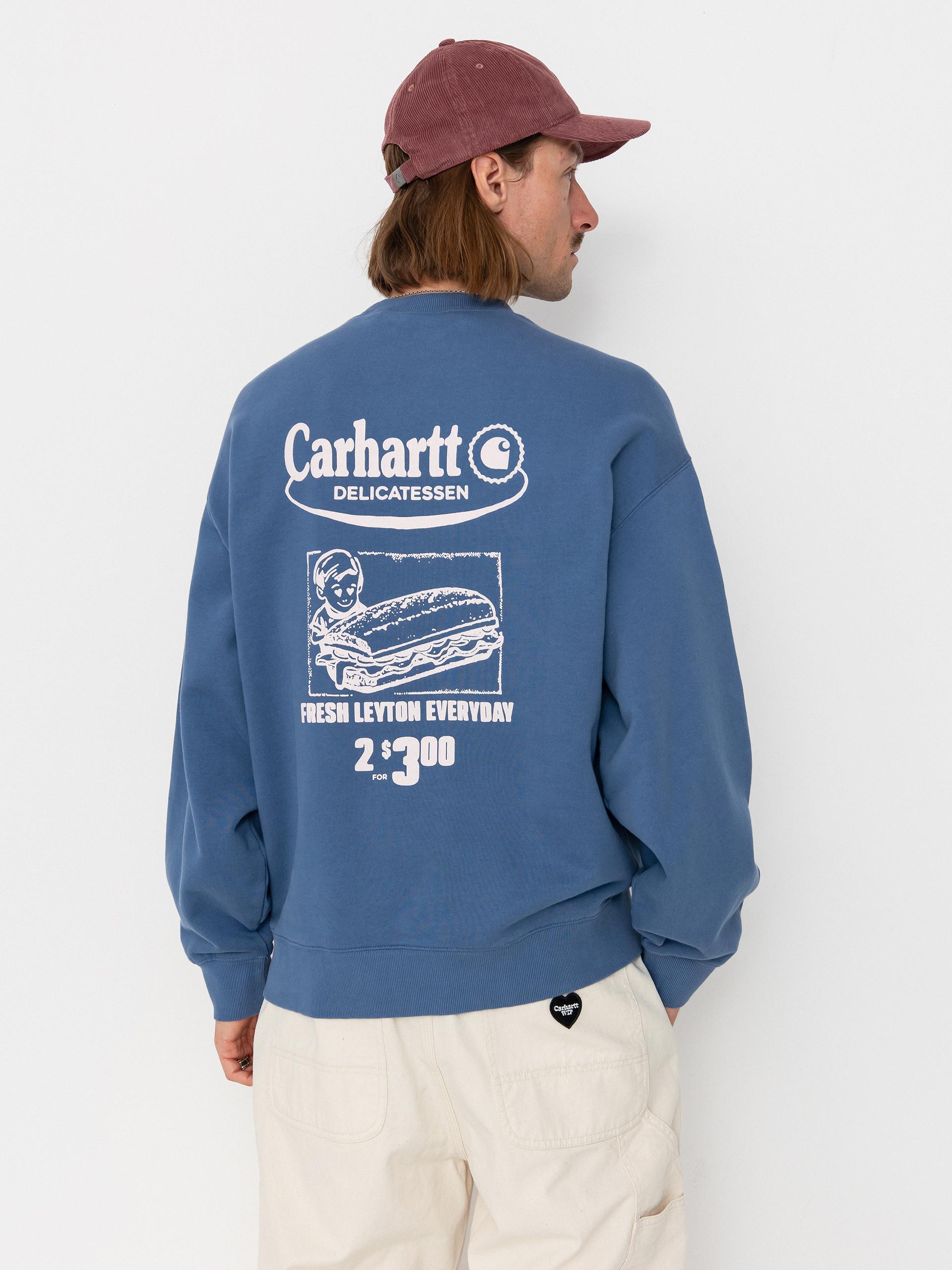 【carhartt】\"Catalogue Sweatshirt\"ロゴスウェットシャツ/blue ziew63xnintqp7xnuz6g.jpg?v=