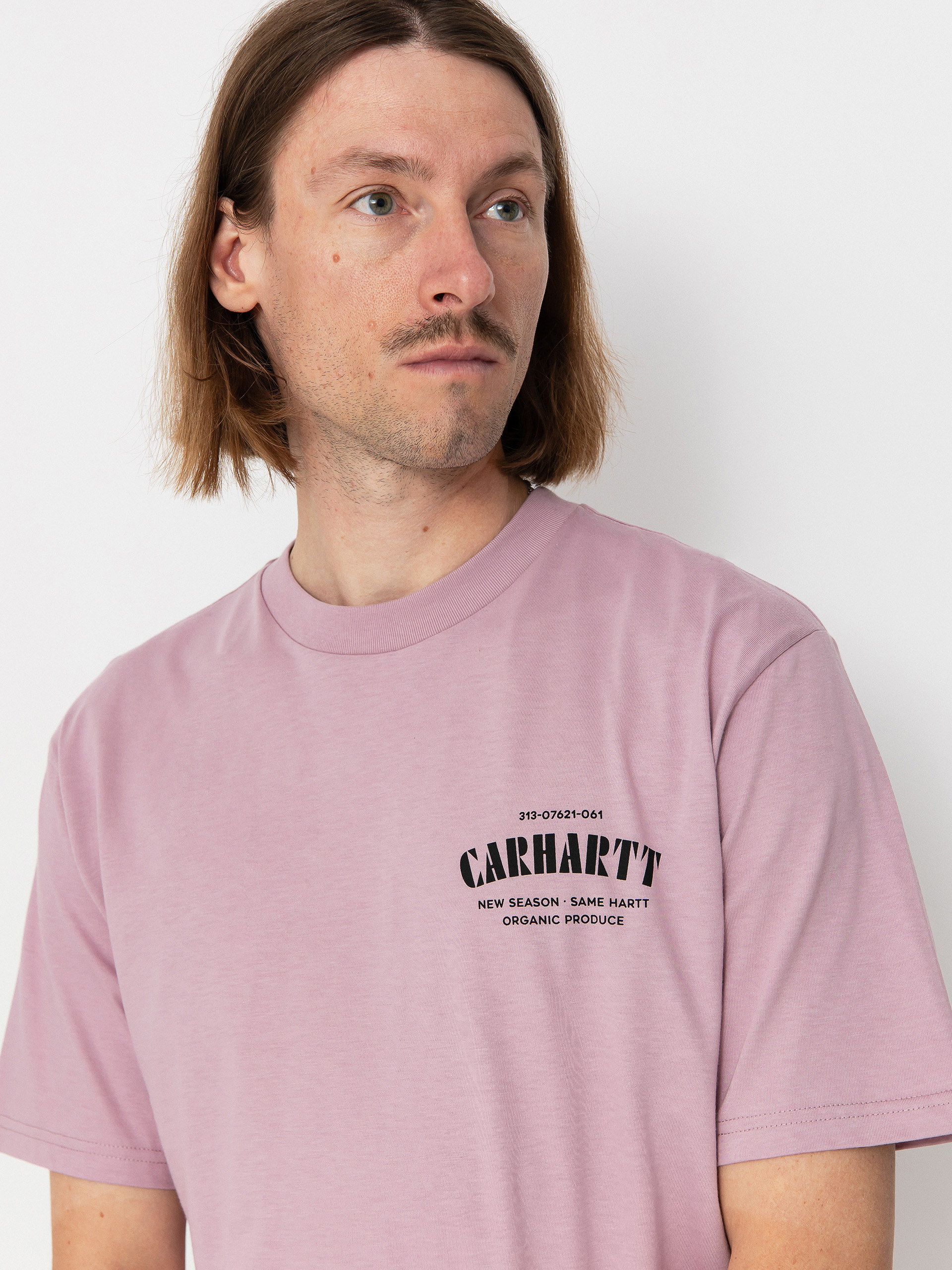 Carhartt WIP Catalogue C Logo T-Shirt (hortensia)
