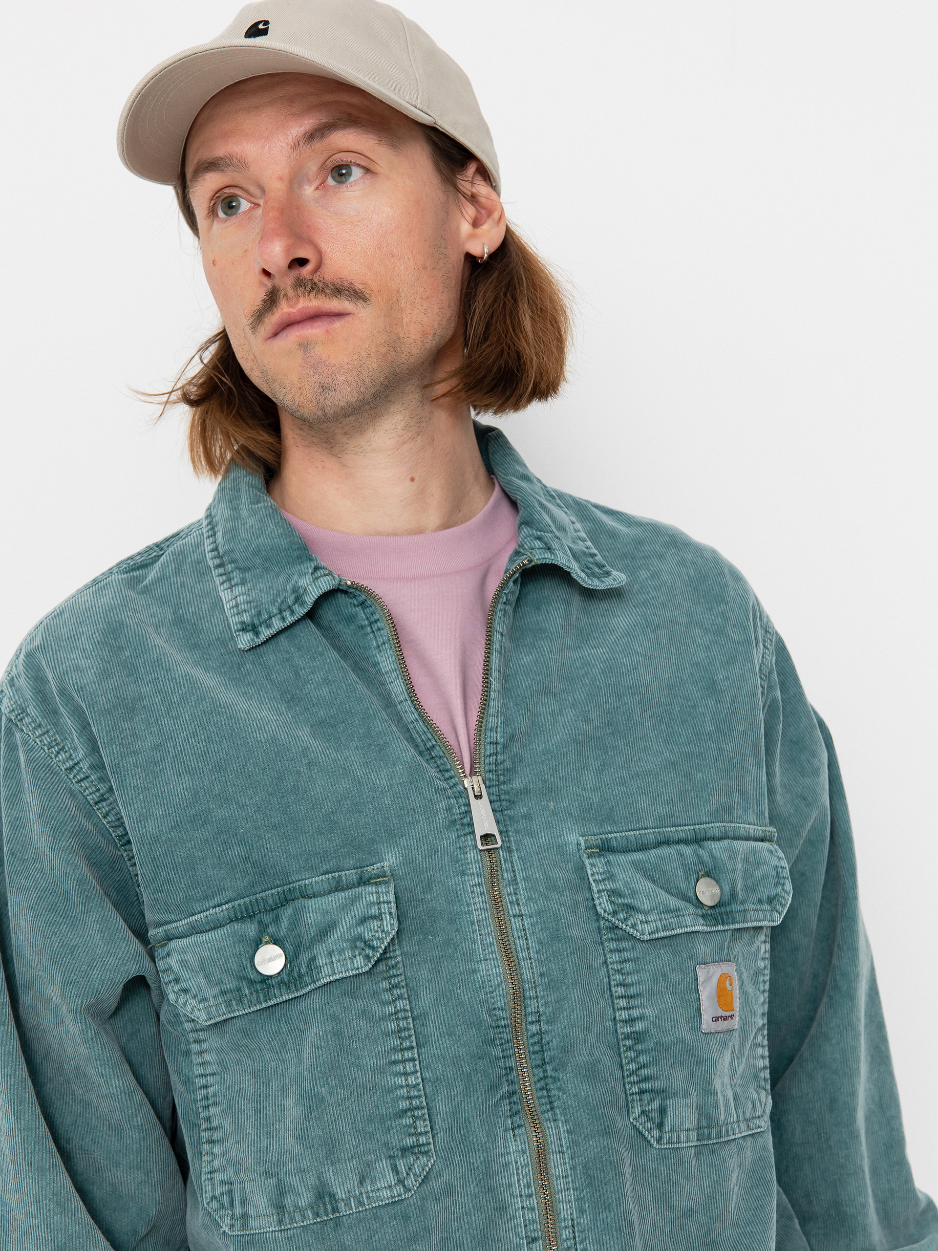 Carhartt WIP Reynold Jacke (silver pine)