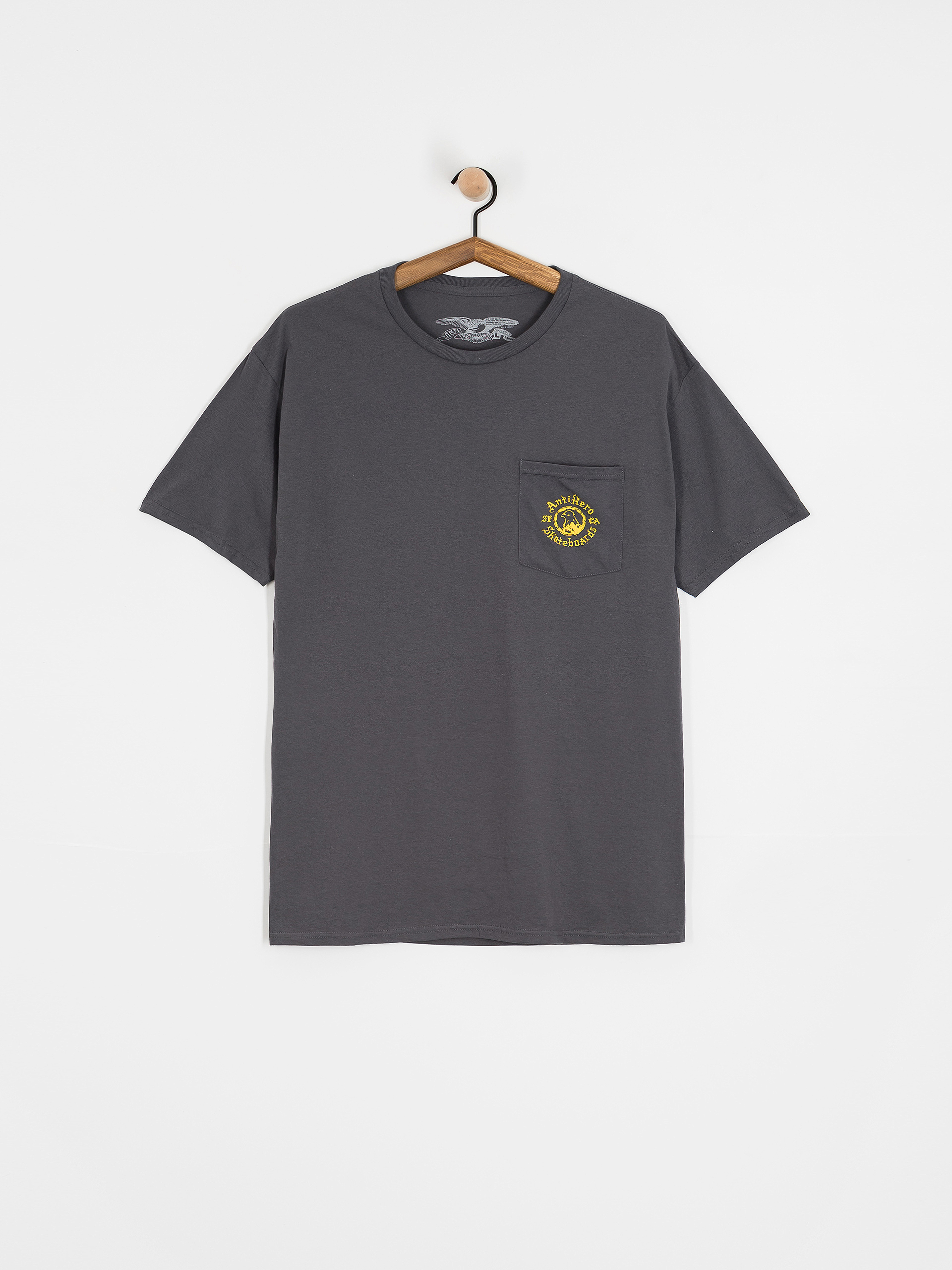 Antihero Pigeon Motion T-Shirt (charcoal grey)