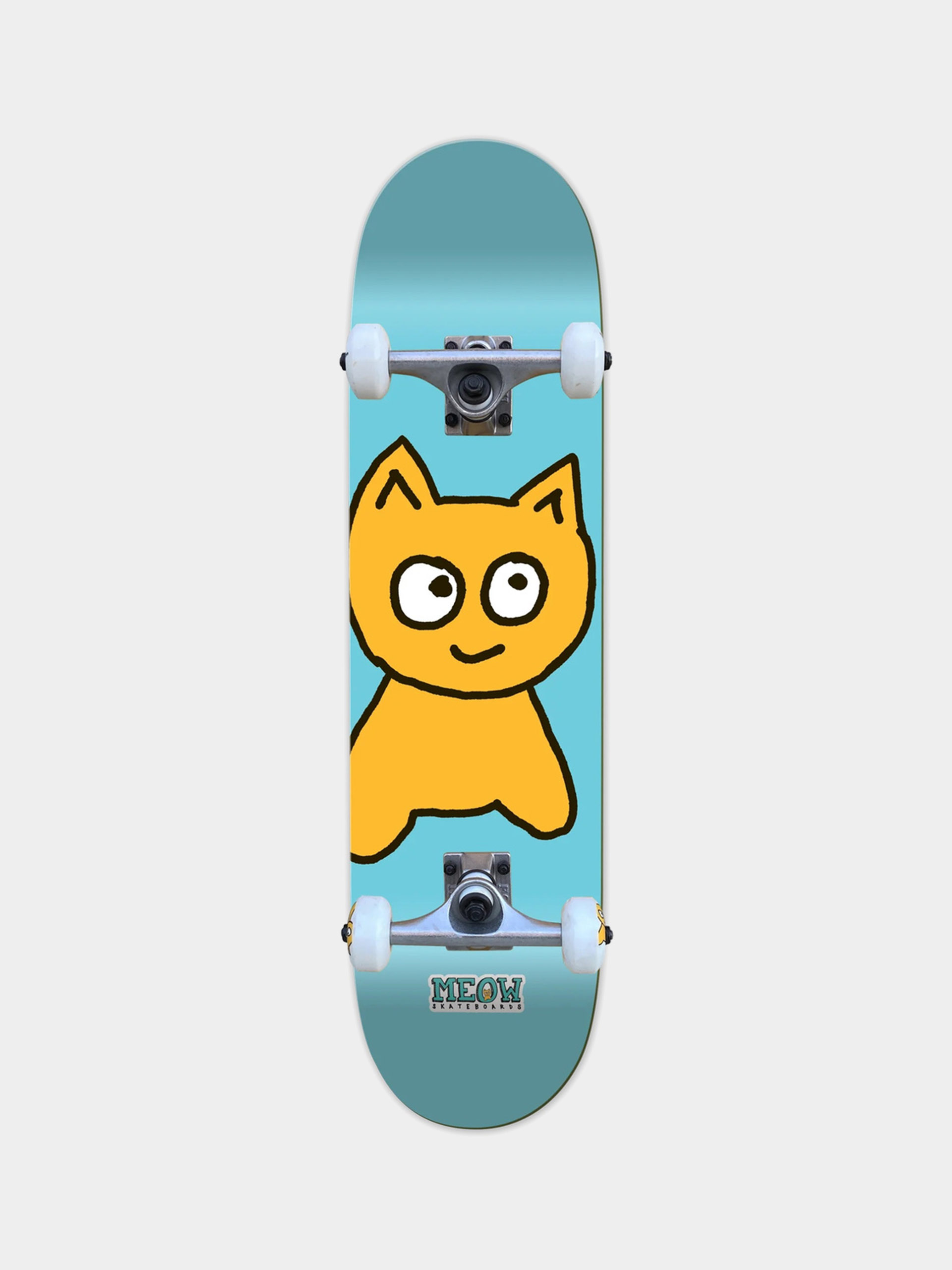 Meow Skateboards Skateboard Big Cat (blue)