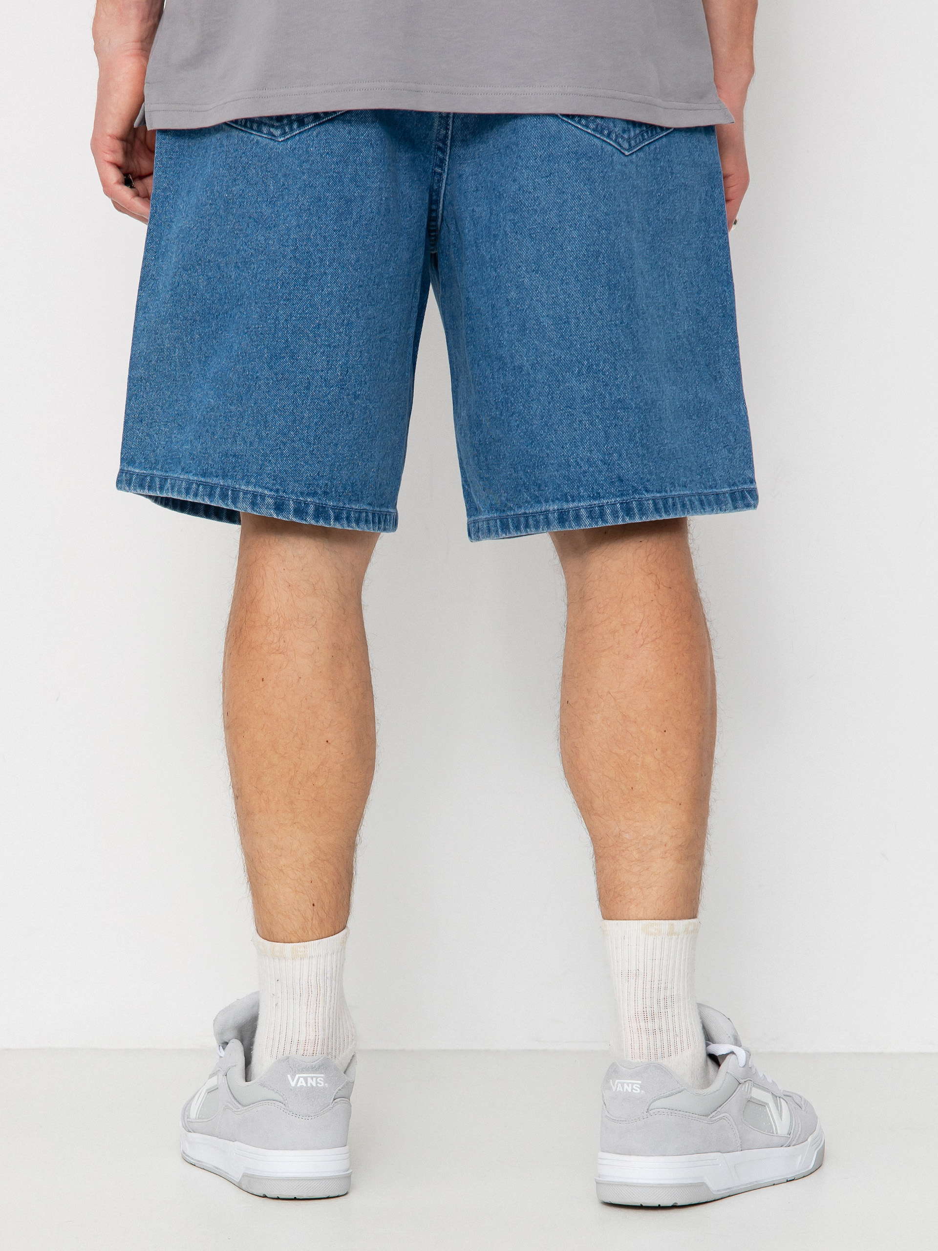 OBEY Bigwig Baggy Denim Shorts (light indigo)