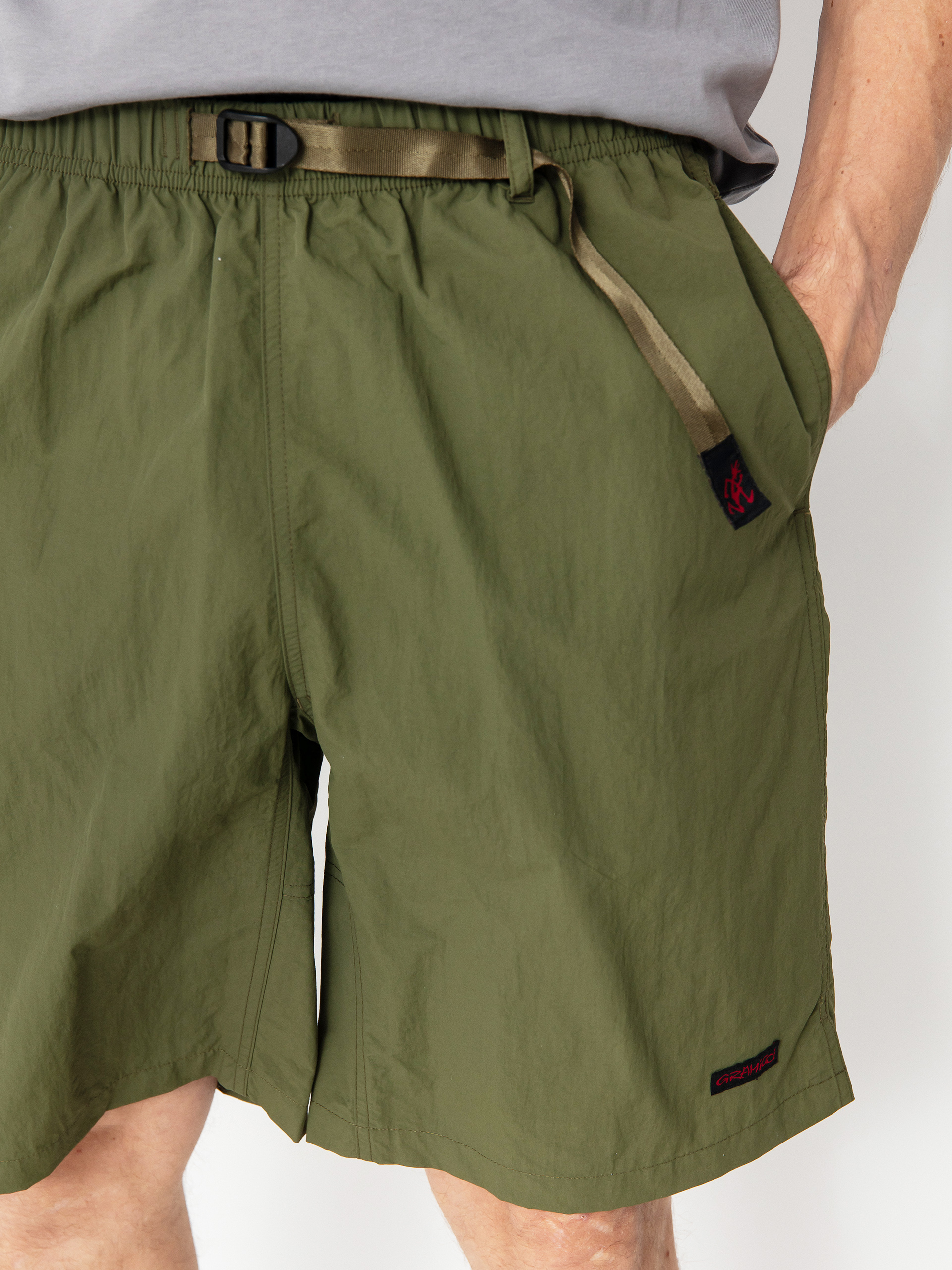 Gramicci Nylon Packable G-Short Shorts - green (olive)