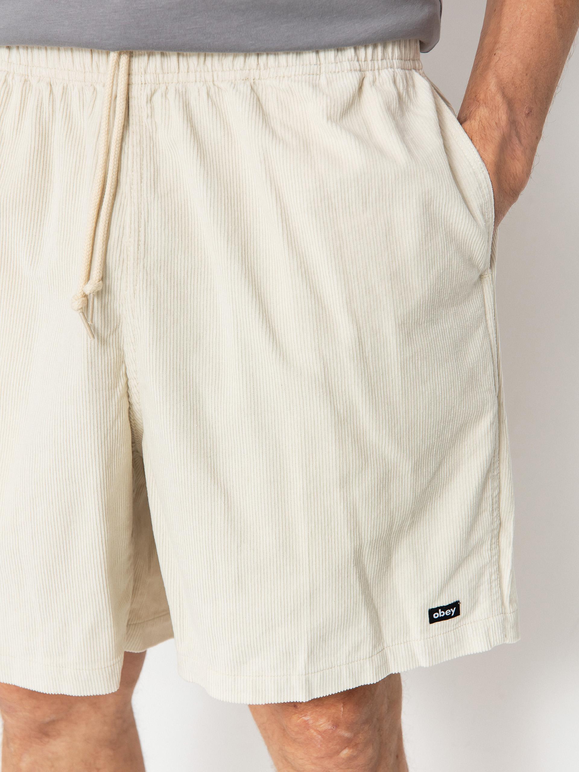 OBEY Easy Pulp Corduroy Shorts (birch faded wash)