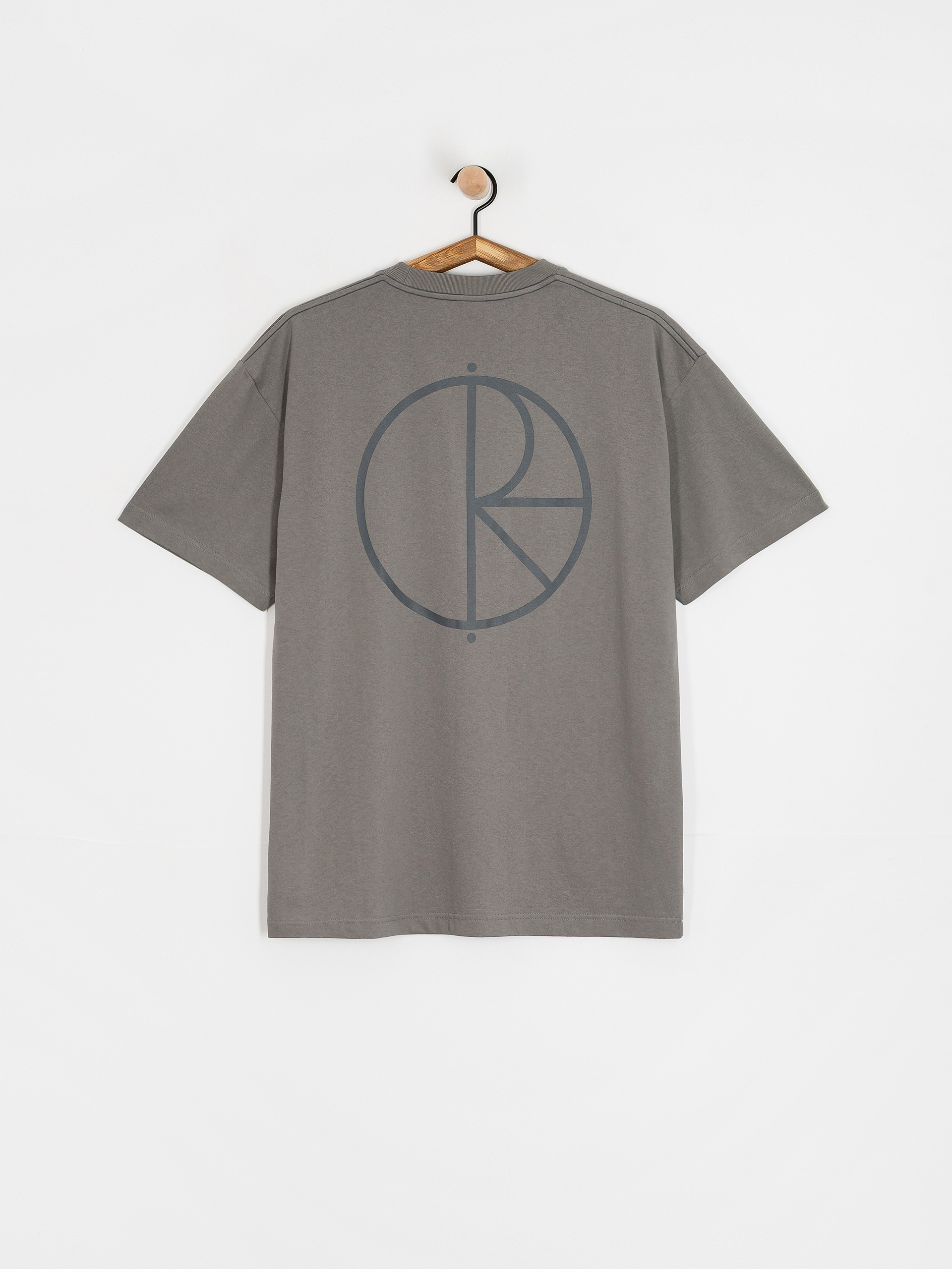 Polar Skate Stroke Logo T-Shirt (grey)