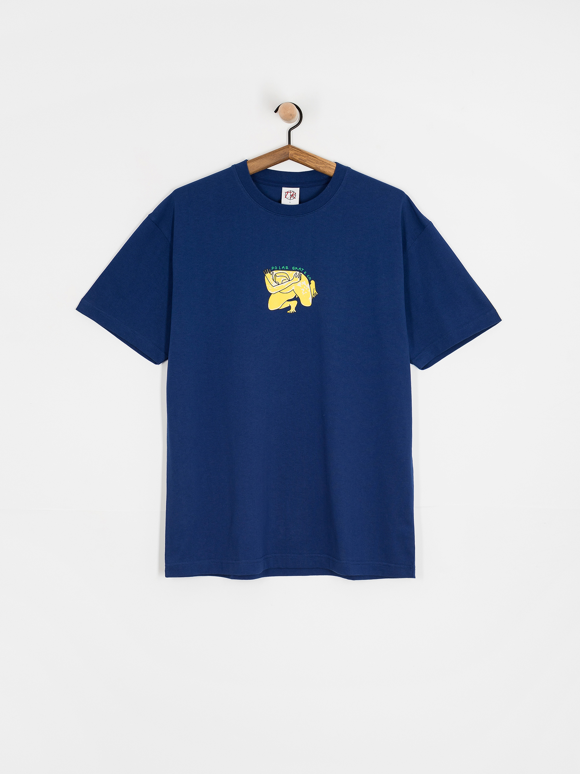 Polar Skate T-Shirt Flower - brown (chocolate)