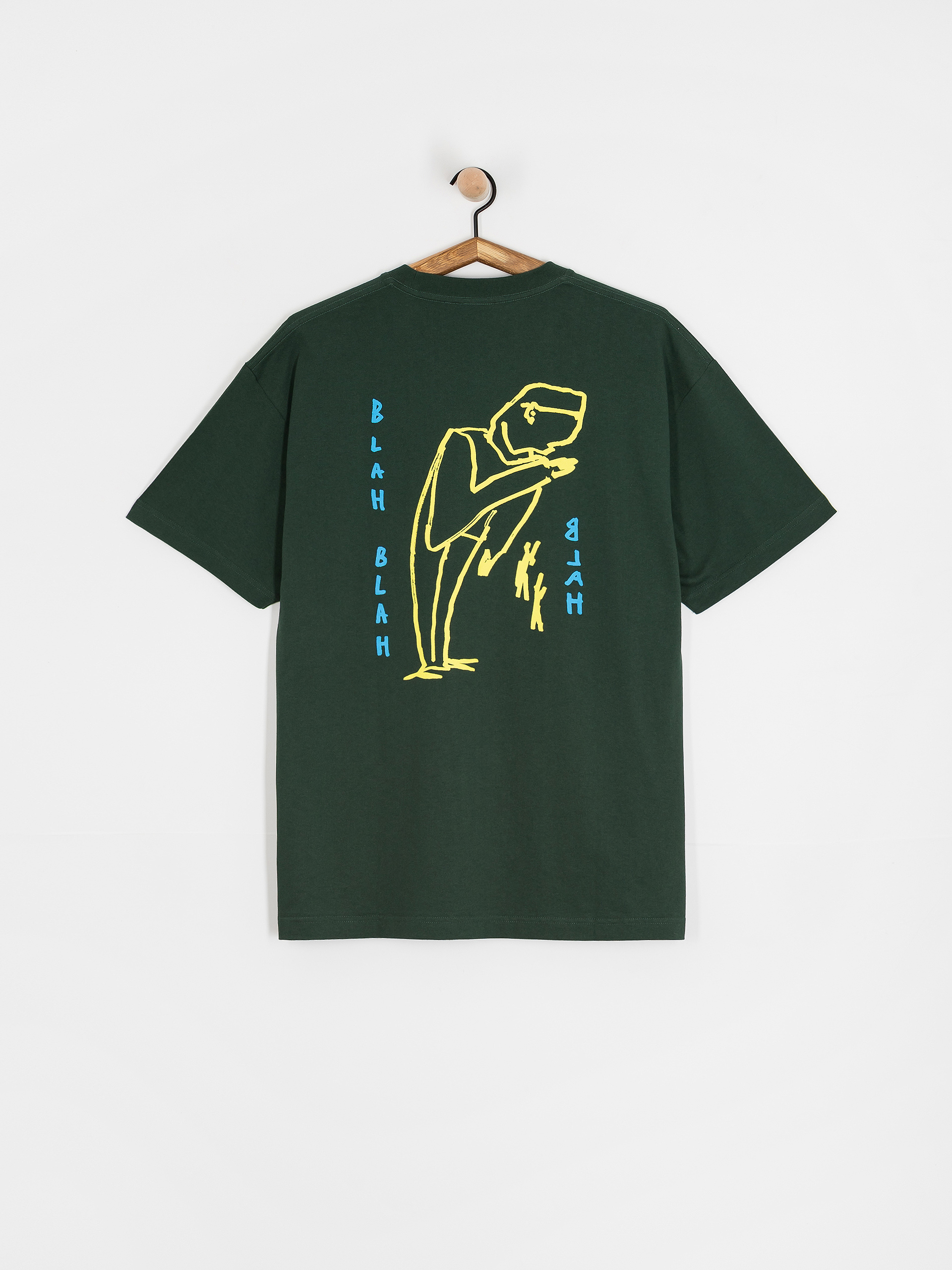 Polar Skate Blah Blah Blah T-Shirt (dark green)