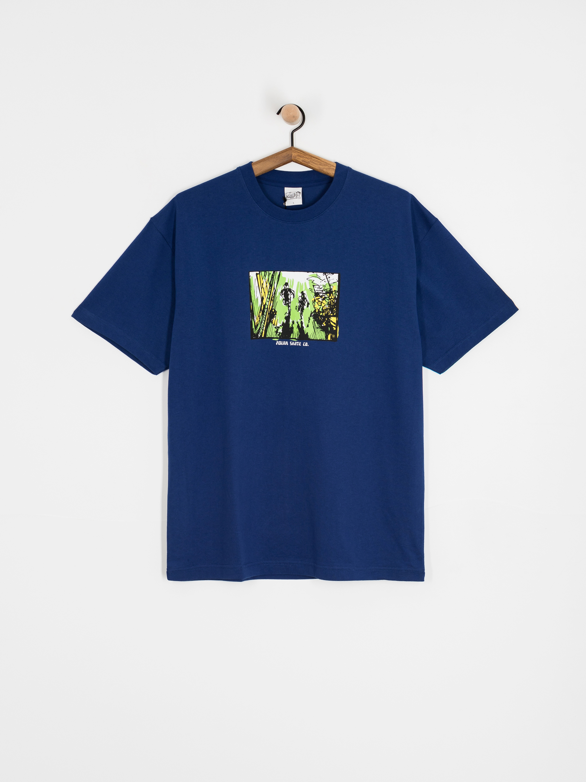 Polar Skate Running T-Shirt (deep royal blue)
