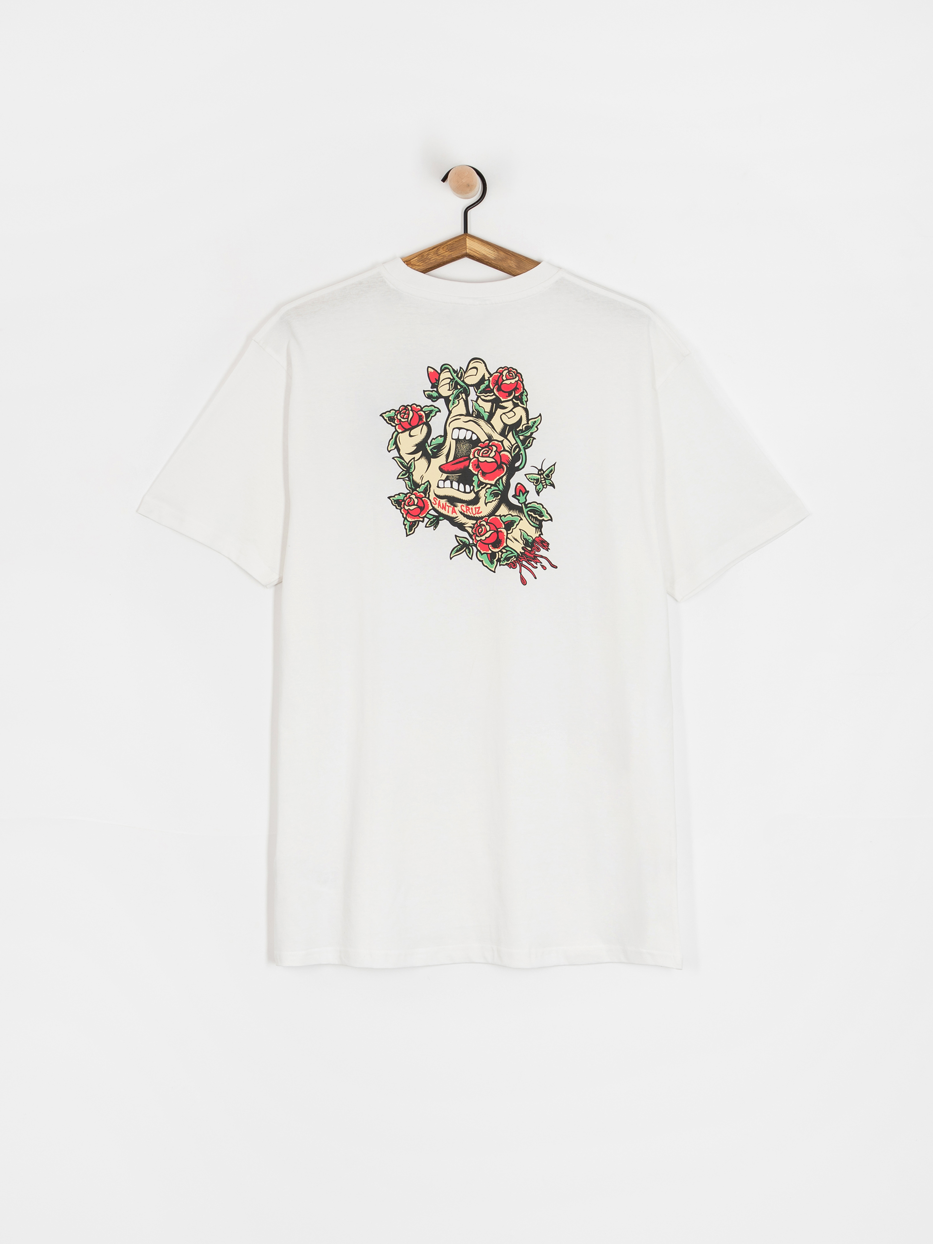 Santa Cruz T-Shirt Screaming Rose Flash