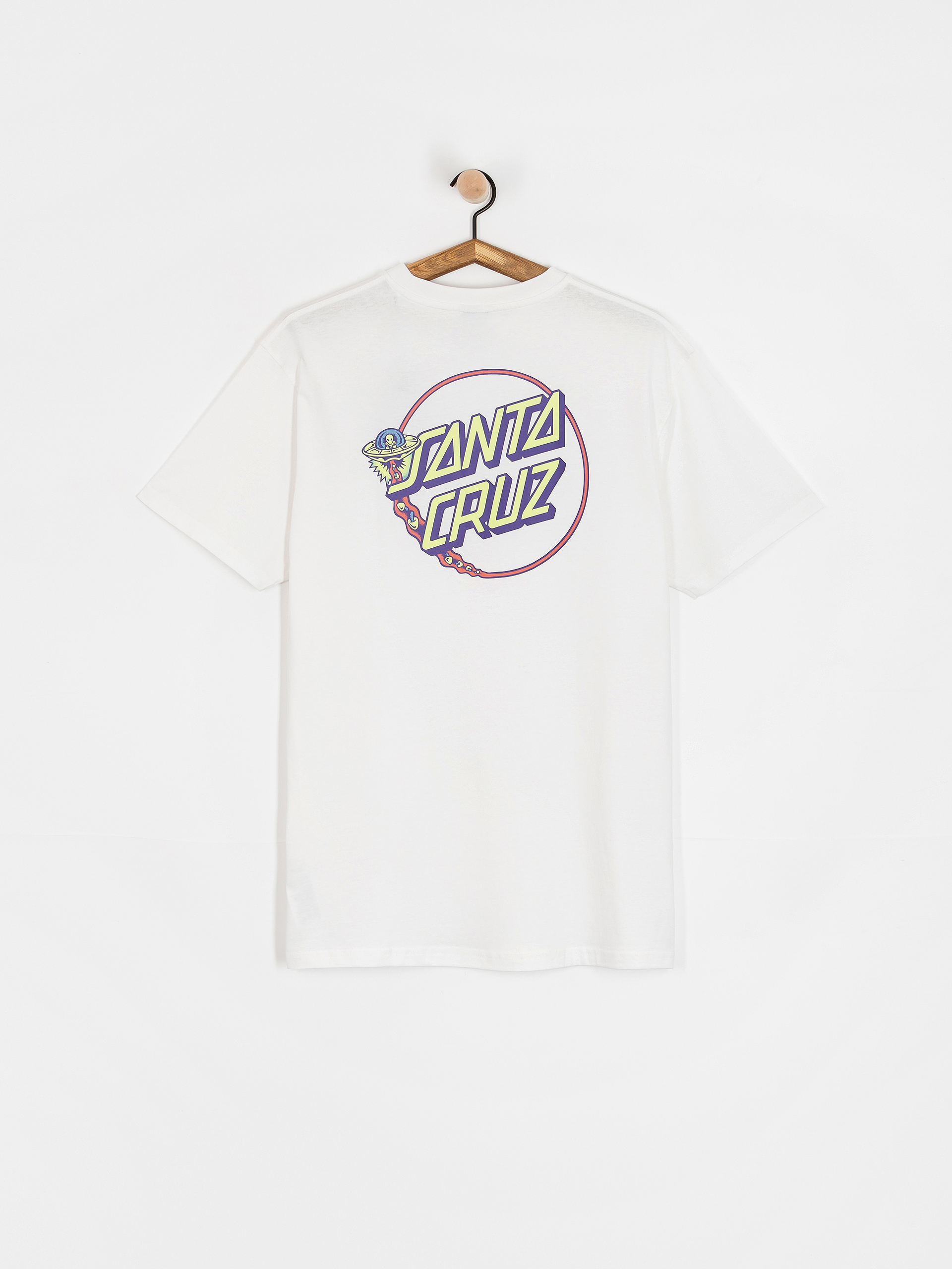 Santa Cruz T-Shirt Winkowski UFO Dot (white)