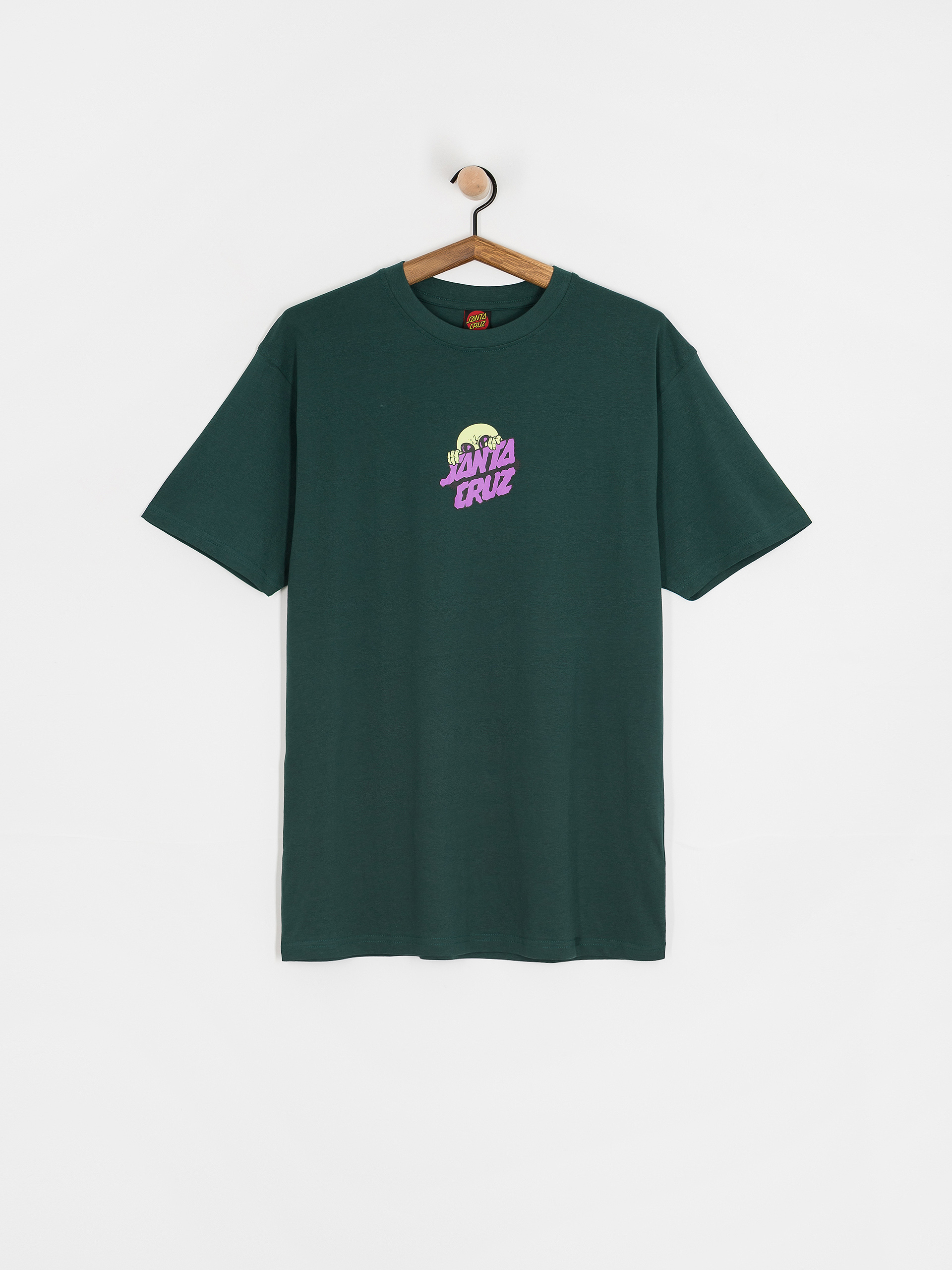 Santa Cruz T-Shirt Knibbs Alien Stacked Strp Frnt (cosmic teal)