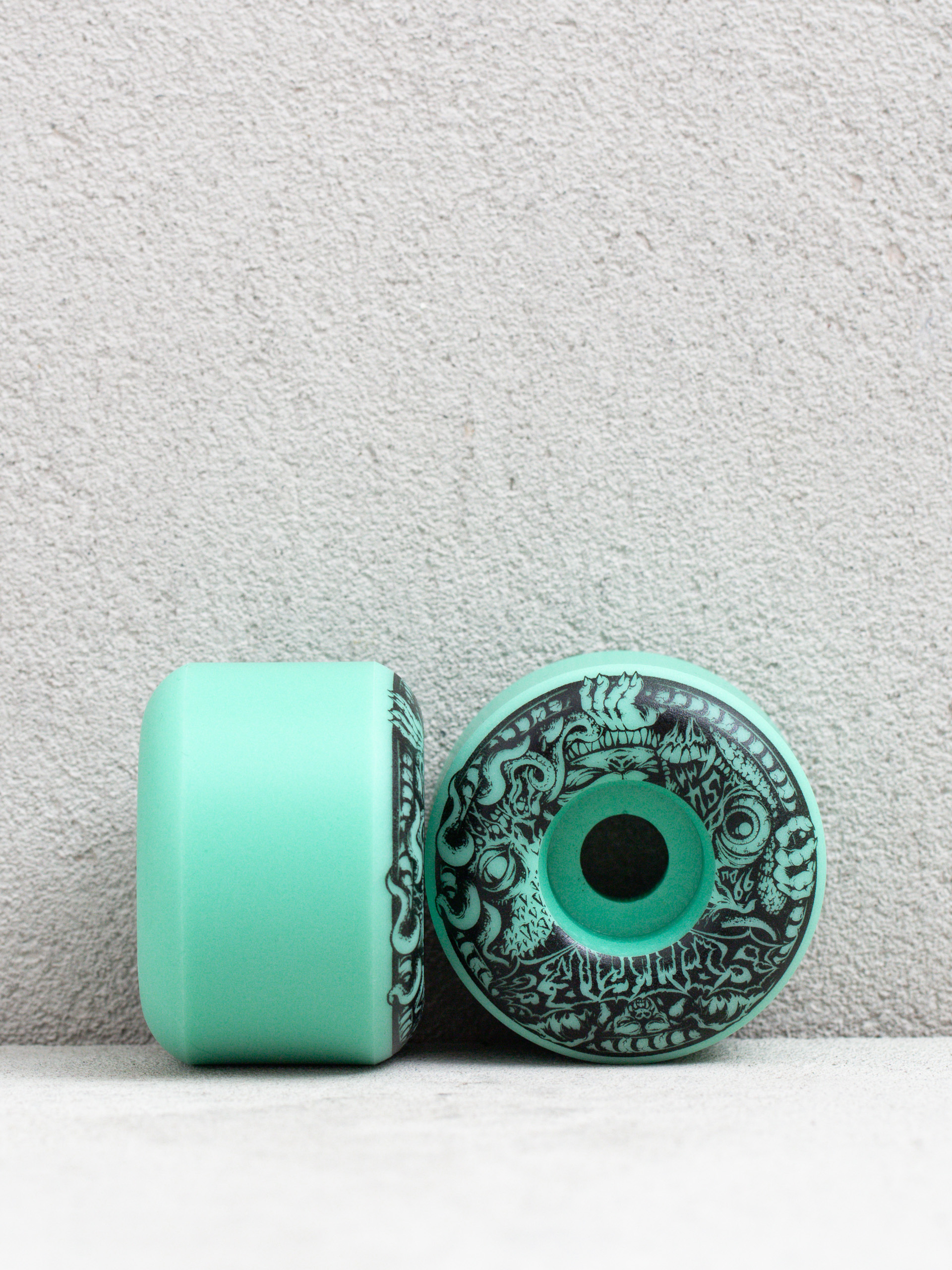 Spitfire F4 99D Demon Gate Glow Wheels - green (mint)