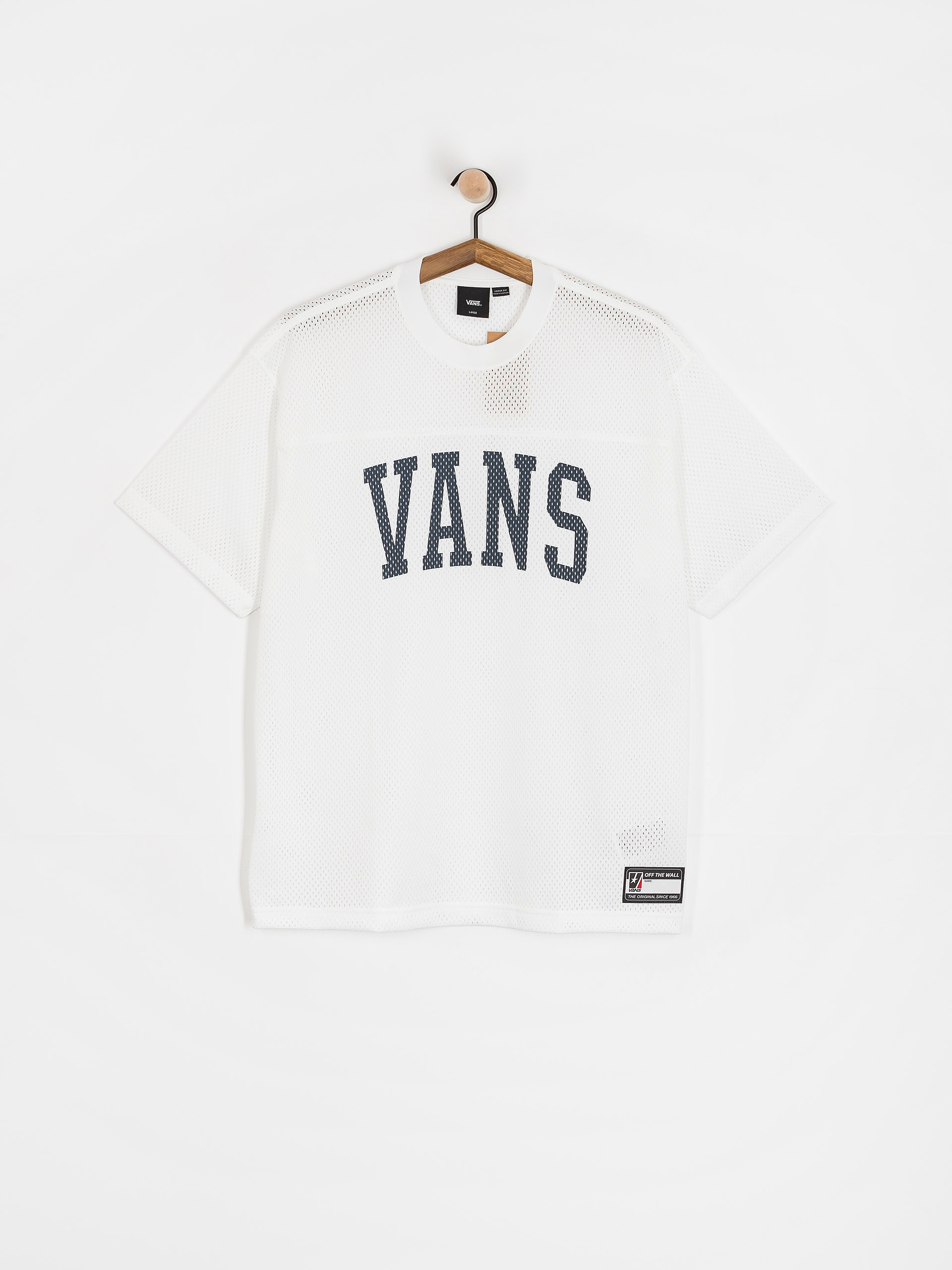 Vans Arched Football Jersey T-Shirt (white)