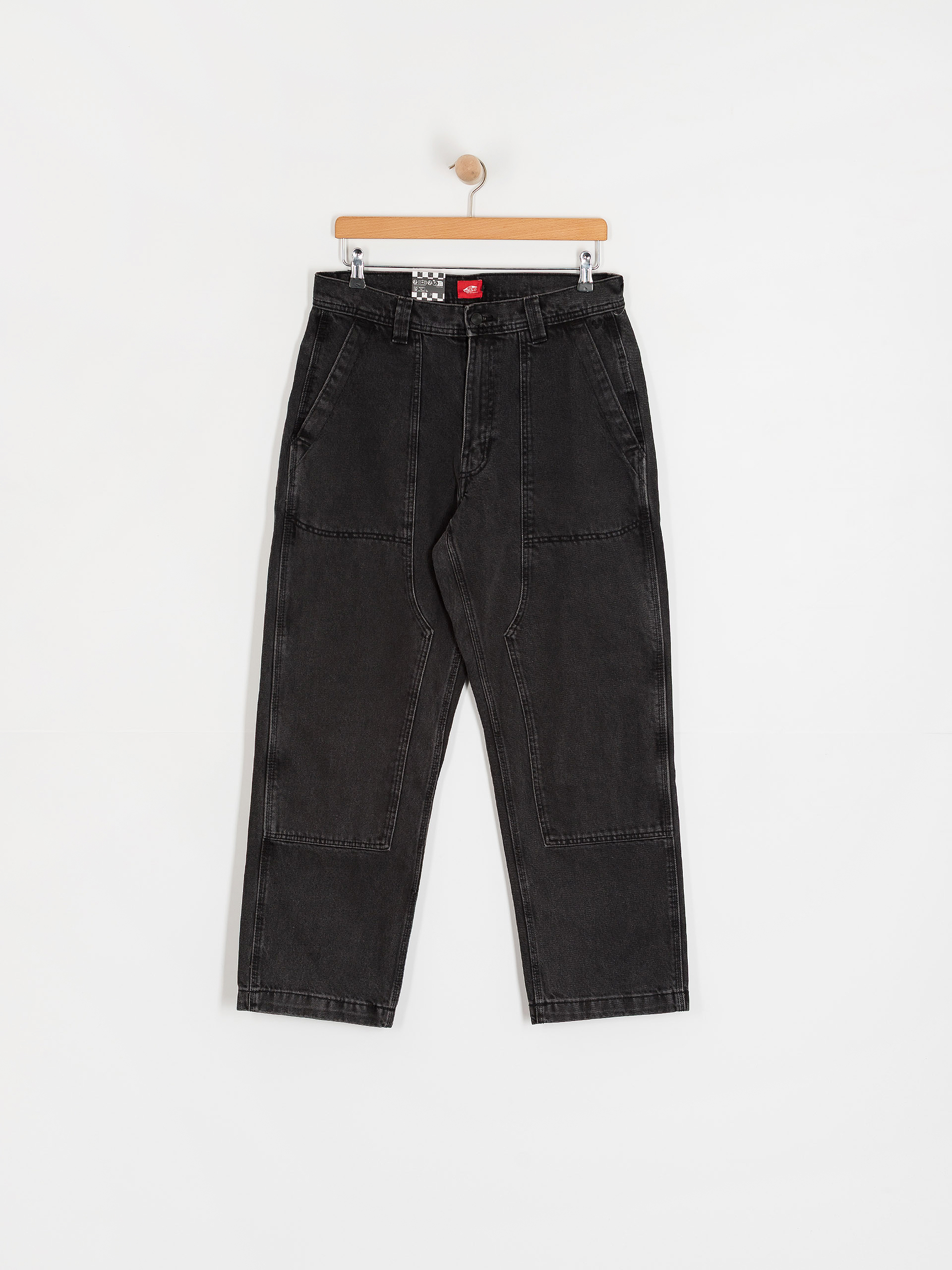 Vans Skate Loose Utility Denim Pants (pirate black)