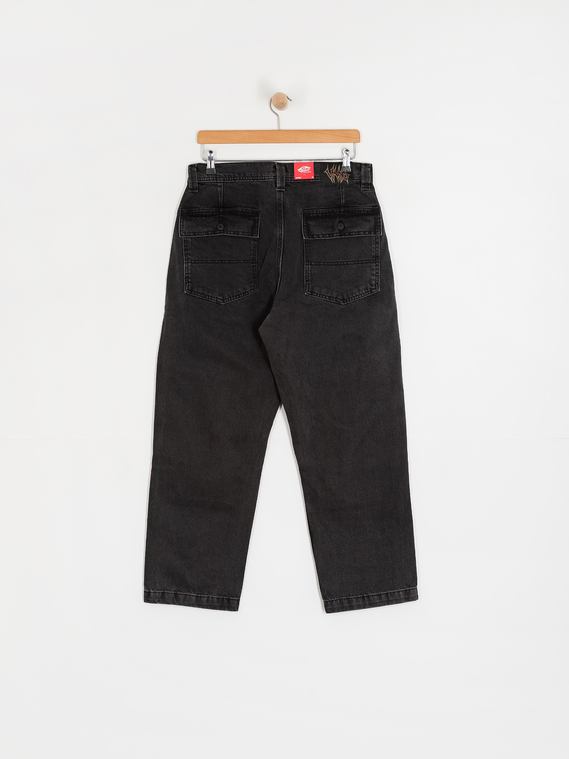 Vans Skate Loose Utility Denim Hose (pirate black)