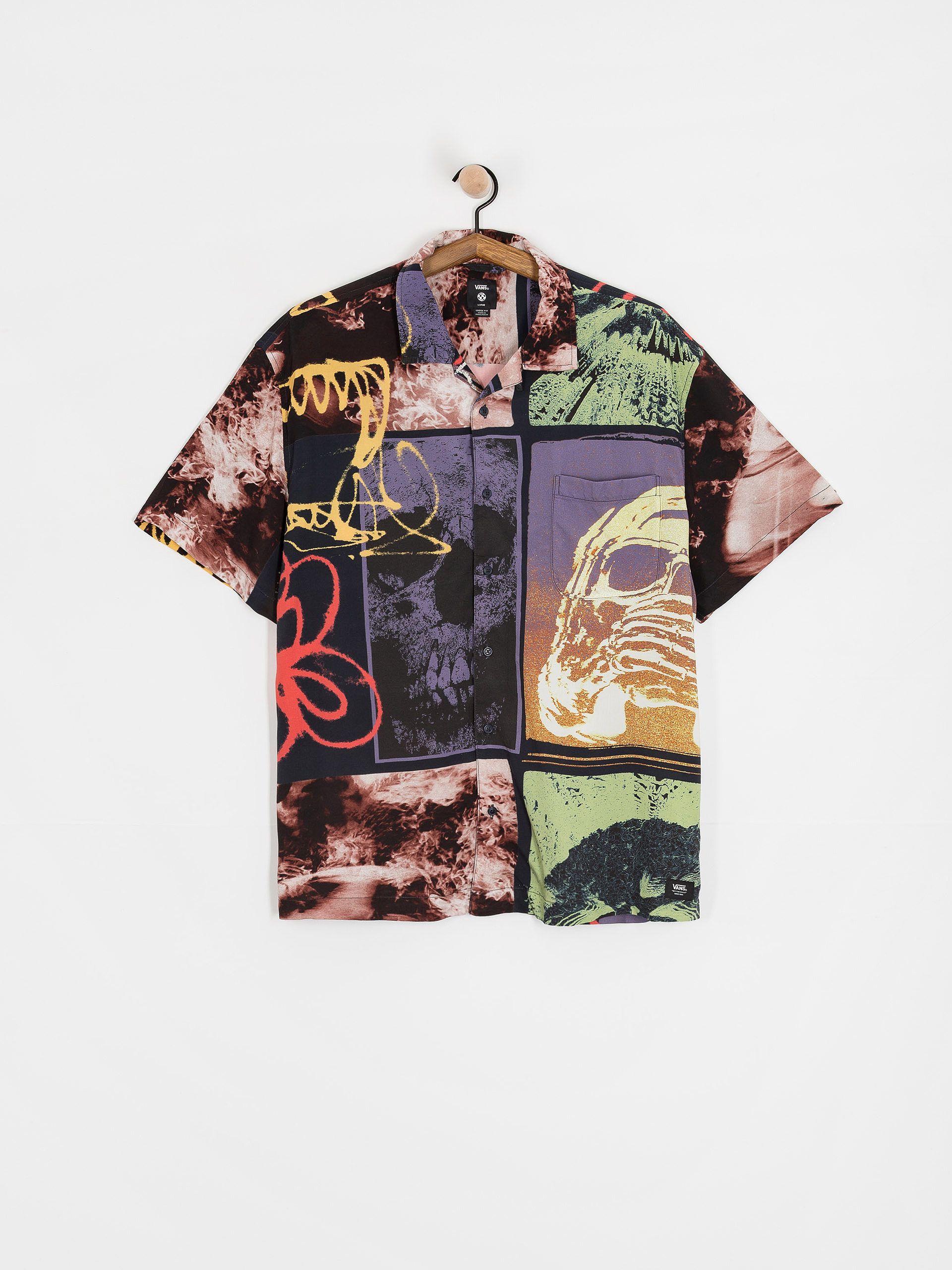 Vans Prospect Collage Hemd (parisian night)