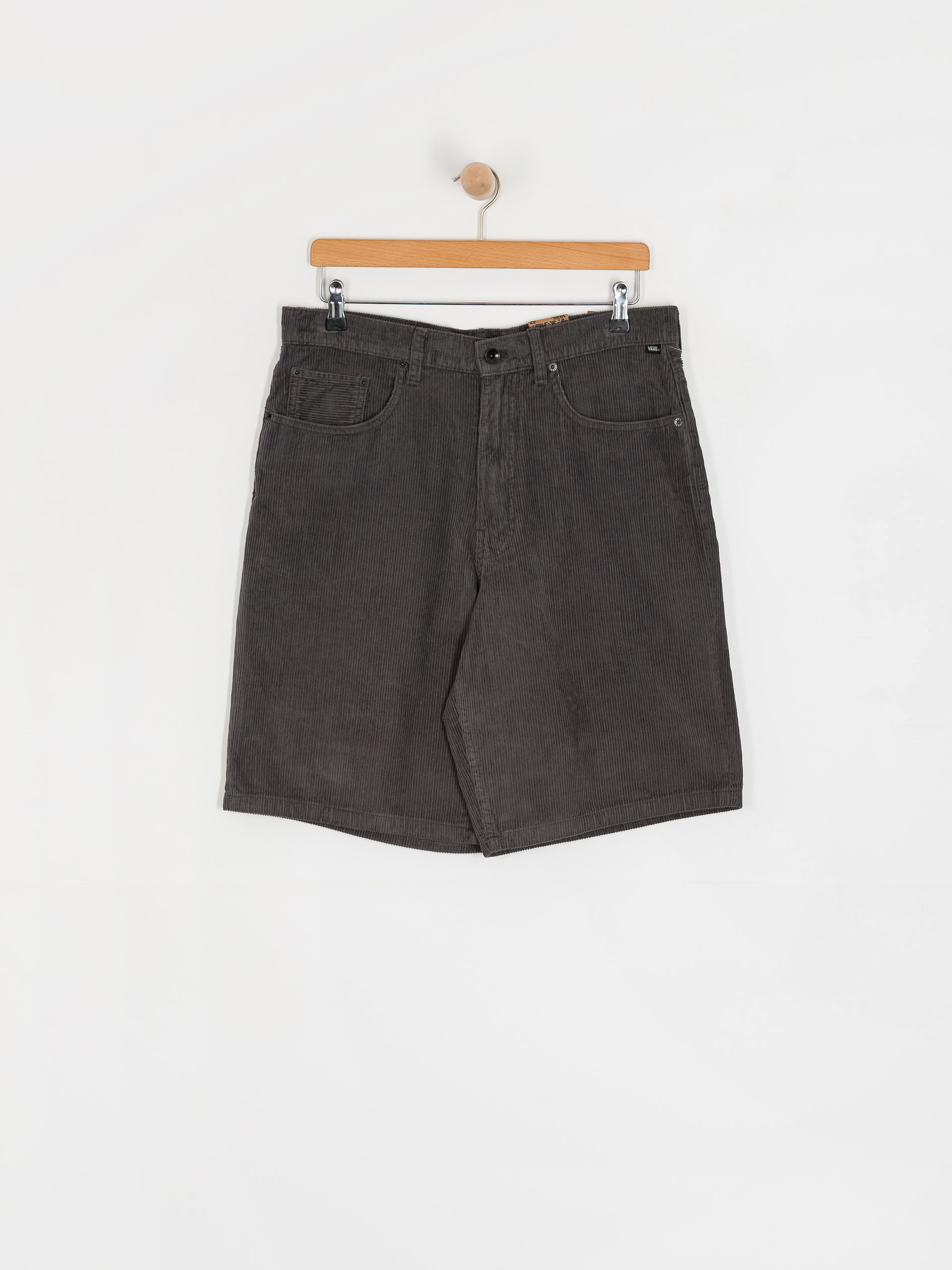 Vans Check 5 Loose Corduroy Shorts (asphalt)