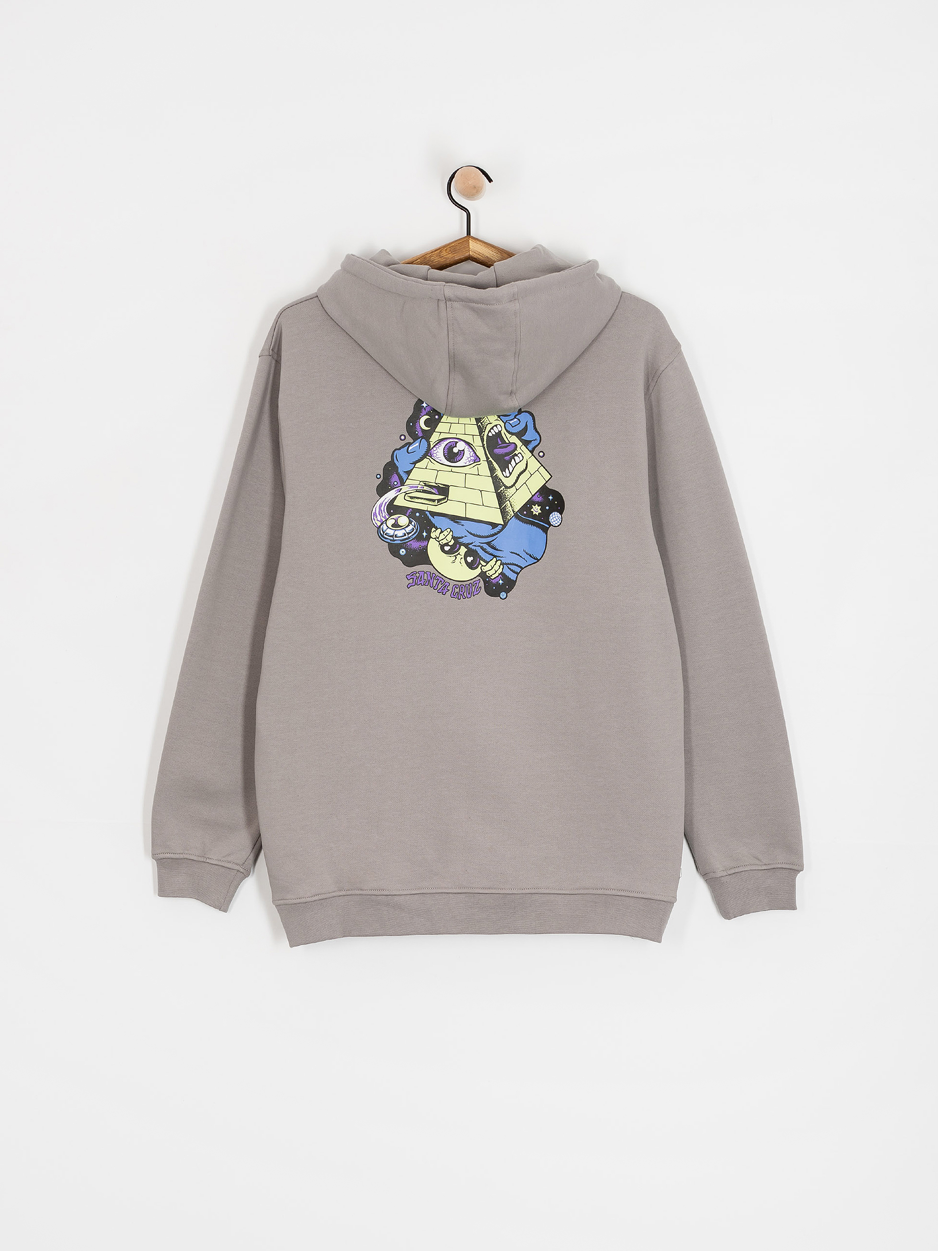 Santa Cruz Knibbs Invasion Hand HD Hoodie (moon dust)