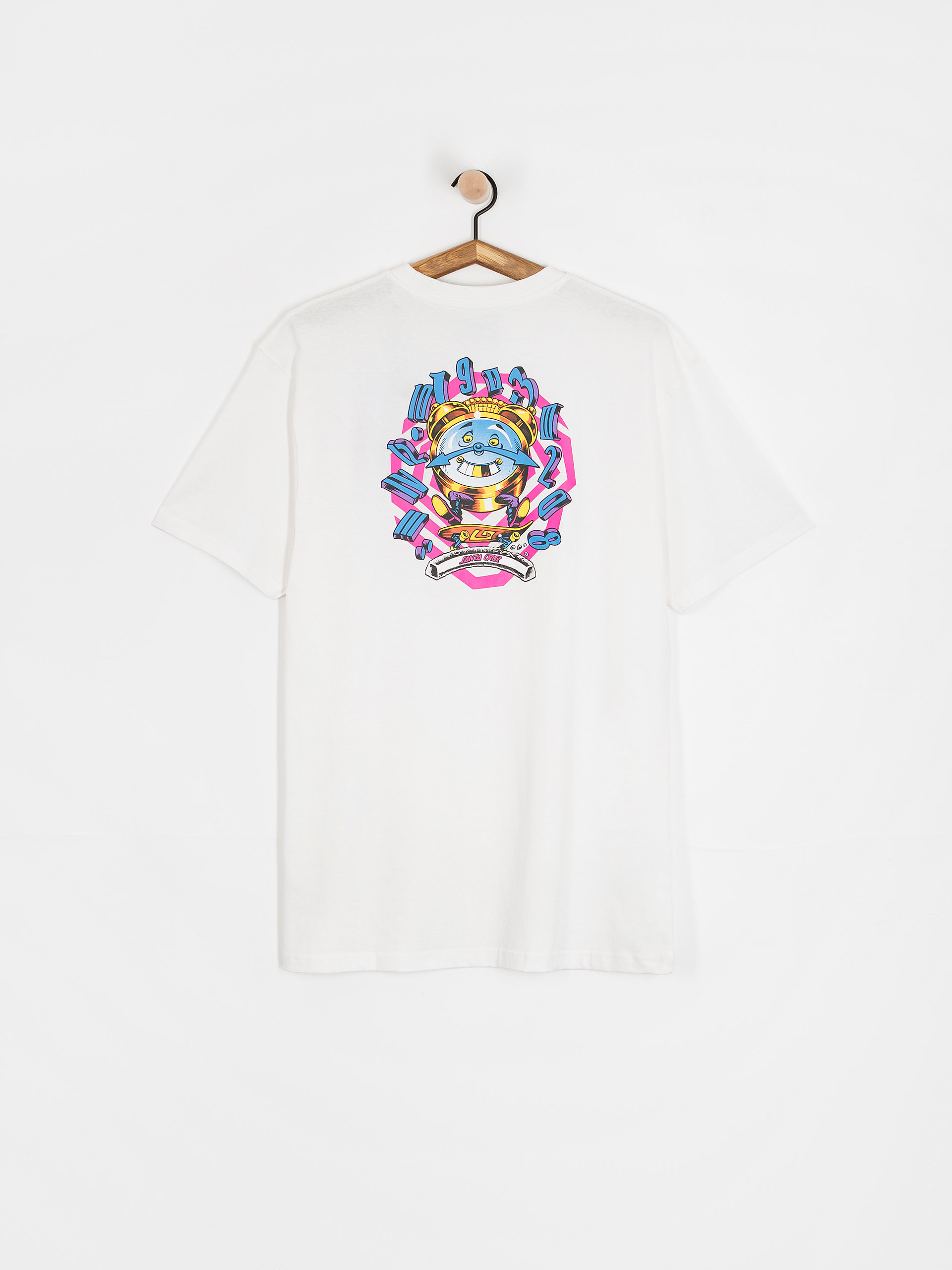 Santa Cruz Grabke All Around Stack T-Shirt (white)