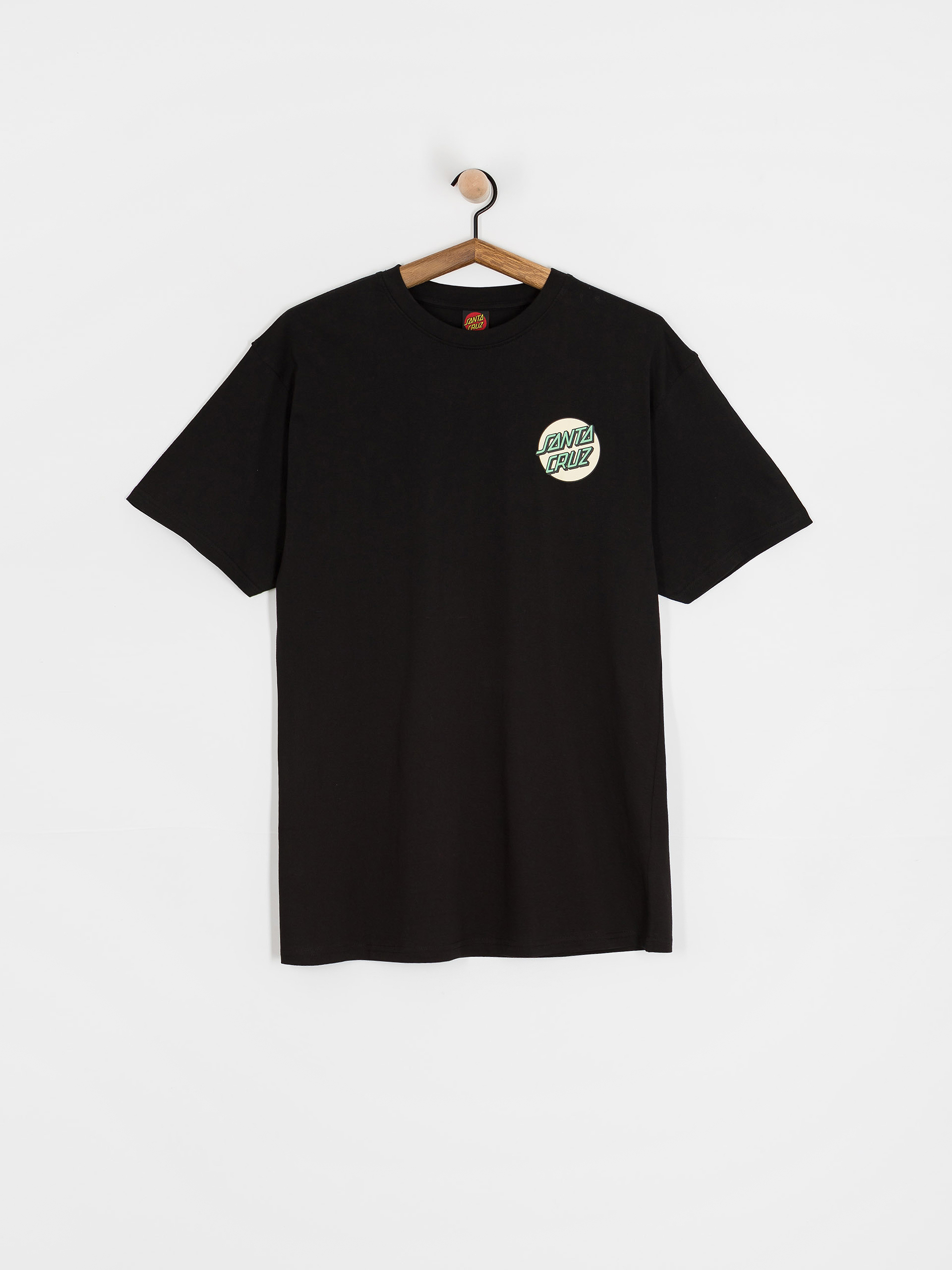 Santa Cruz Screaming Rose Flash T-Shirt (black)