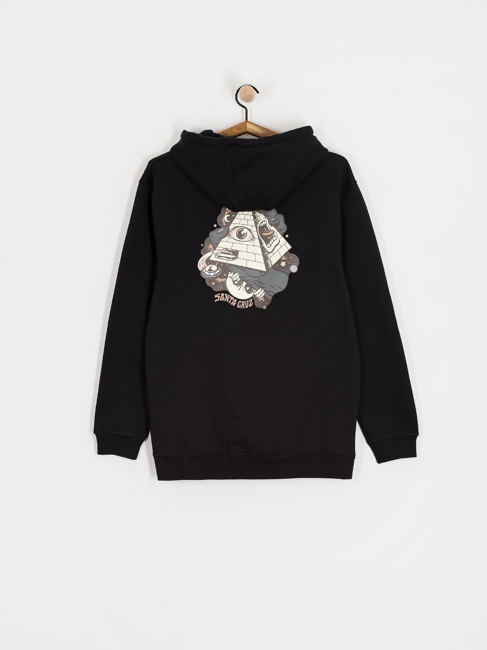 Santa Cruz Knibbs Invasion Hand HD Hoodie (black)