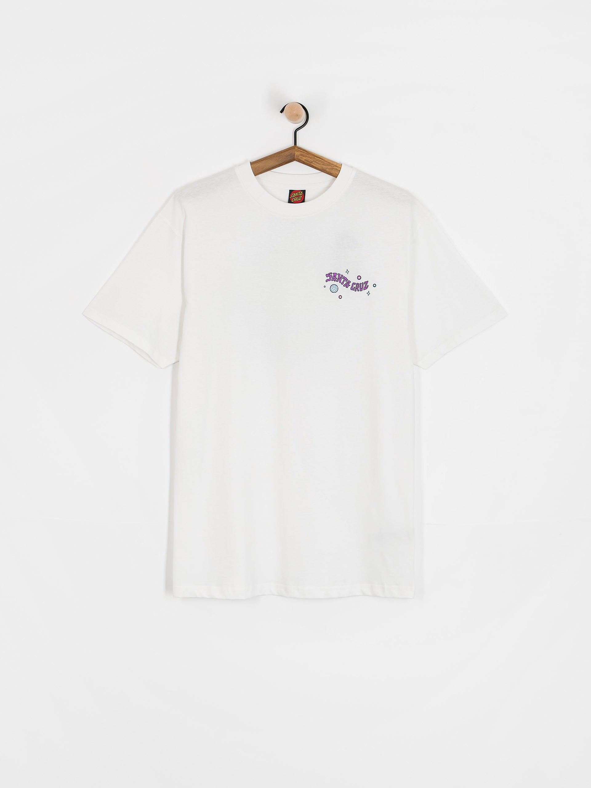 Santa Cruz Knibbs Invasion Hand Strip T-Shirt (white)