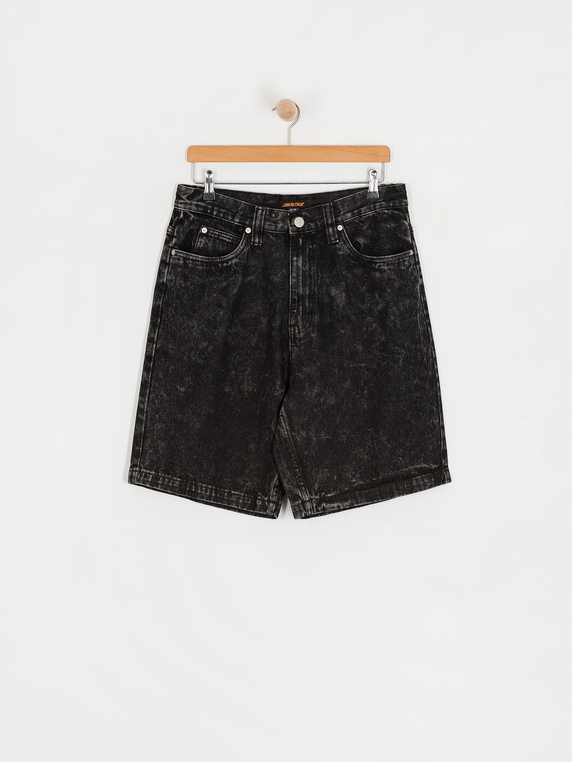 Santa Cruz Big Shorts (black acid wash)