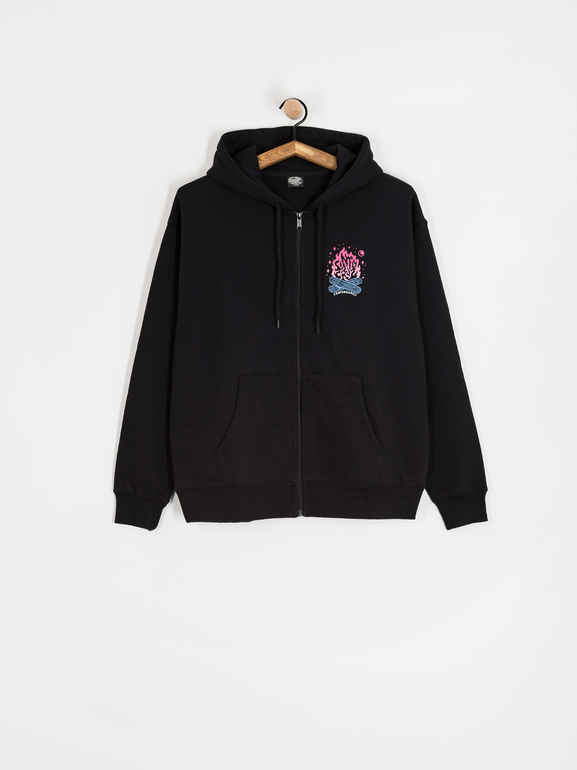 Santa Cruz Starry Campfire ZHD Wmn Hoodie (black)