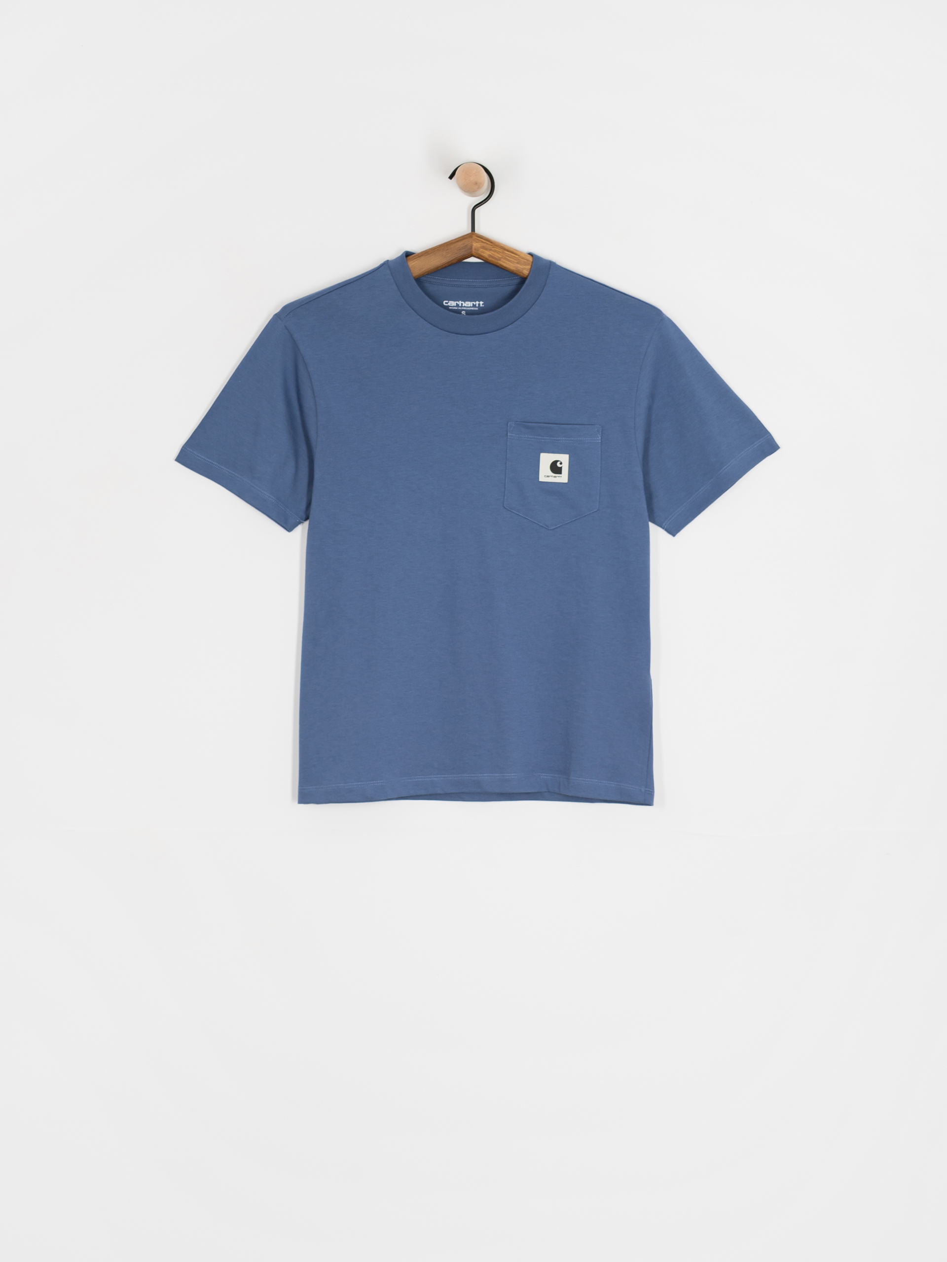 Carhartt WIP Pocket Wmn T-Shirt (blue iris)