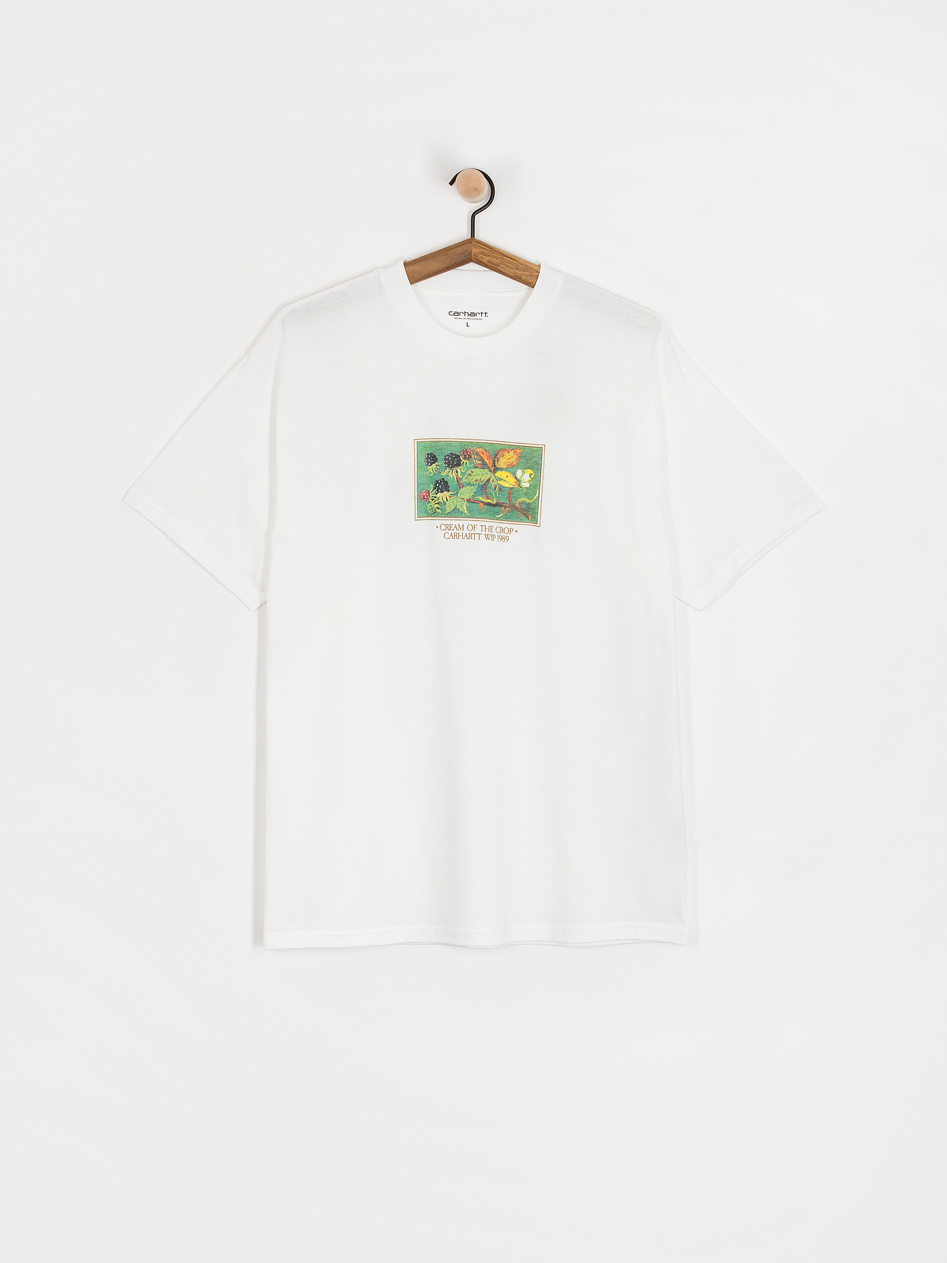 Carhartt WIP Cream Of The Crop T-Shirt (white)
