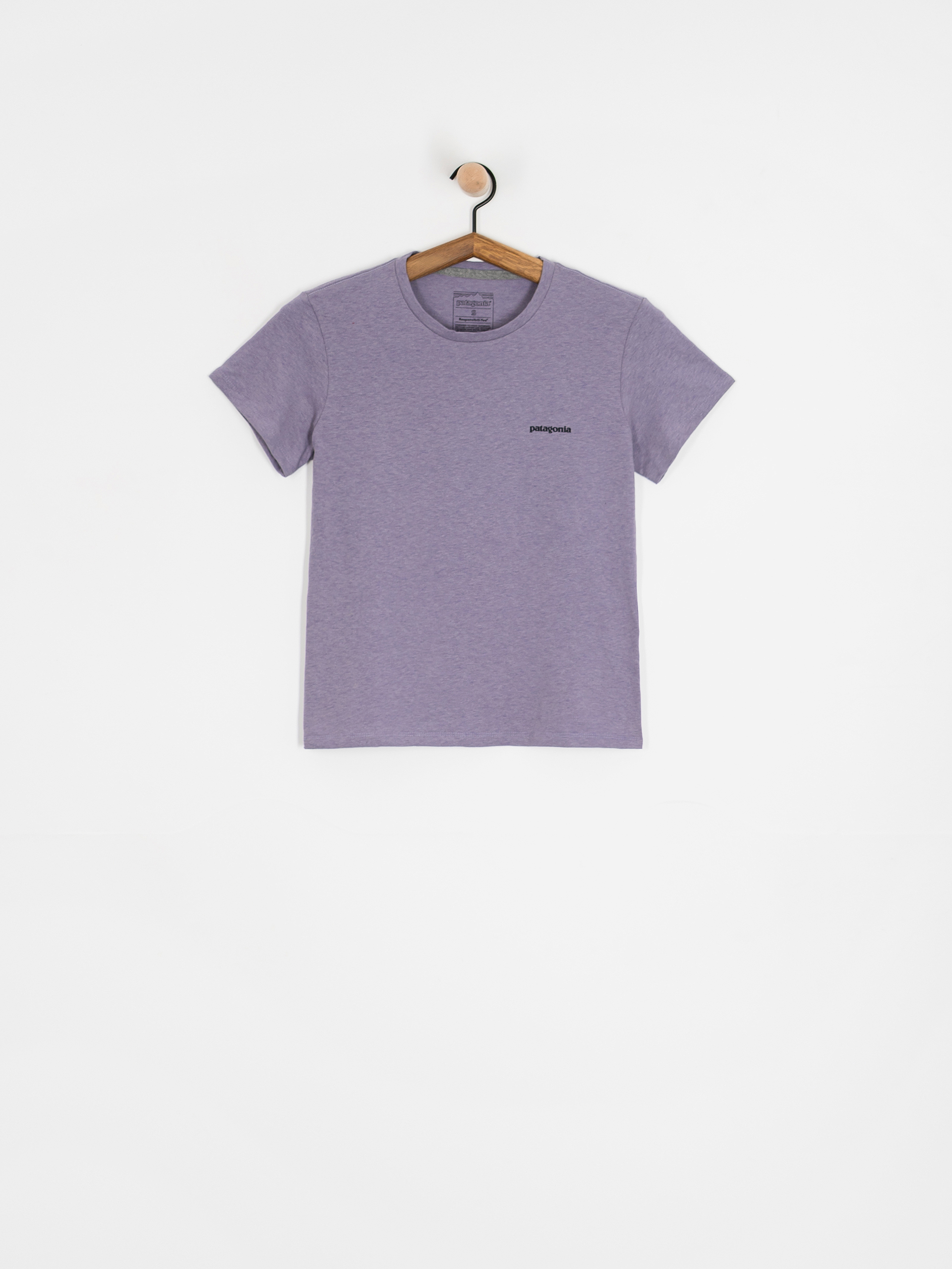 Patagonia P 6 Logo Responsibili T-shirt Wmn (concrete purple)