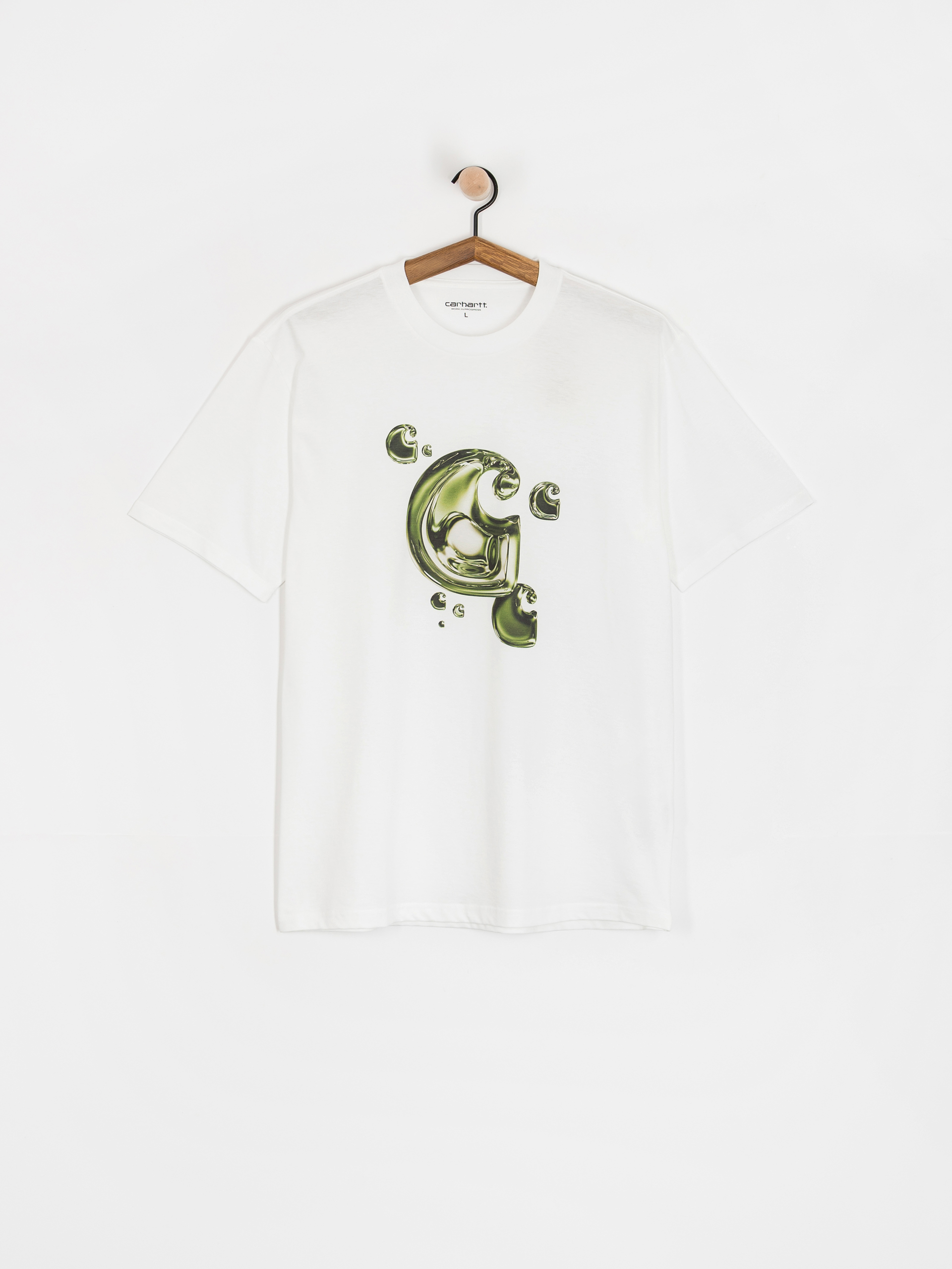 Carhartt WIP Solar Chrome C-Logo T-Shirt (white)