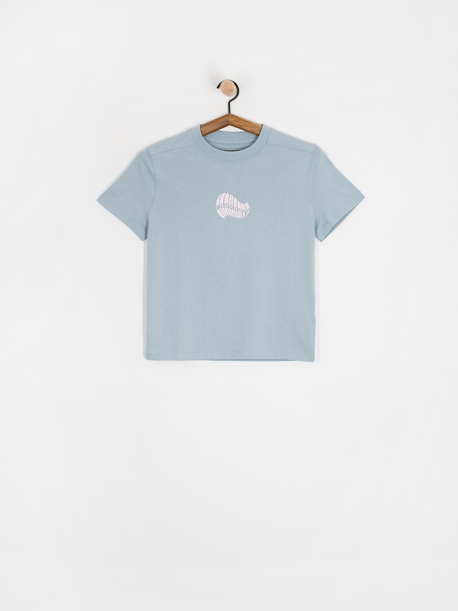 Carhartt WIP Psshh Wmn T-Shirt (blue fog/air pink)