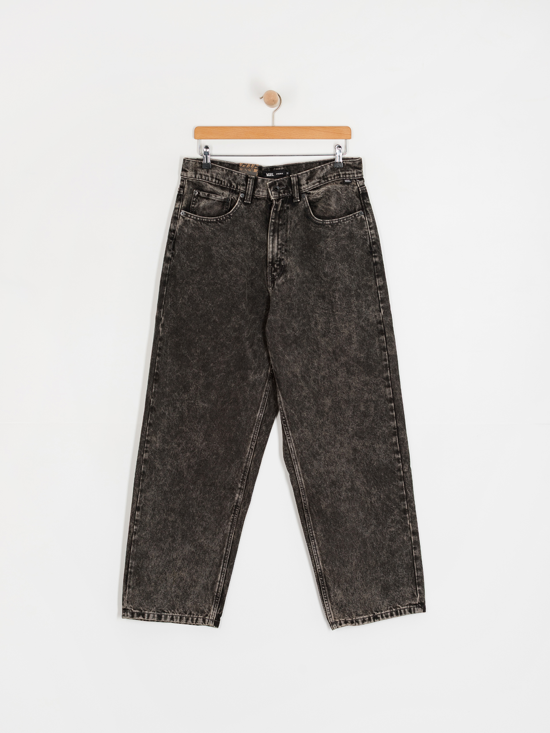 Vans Check 5 Baggy Denim Pants (stonewash black)
