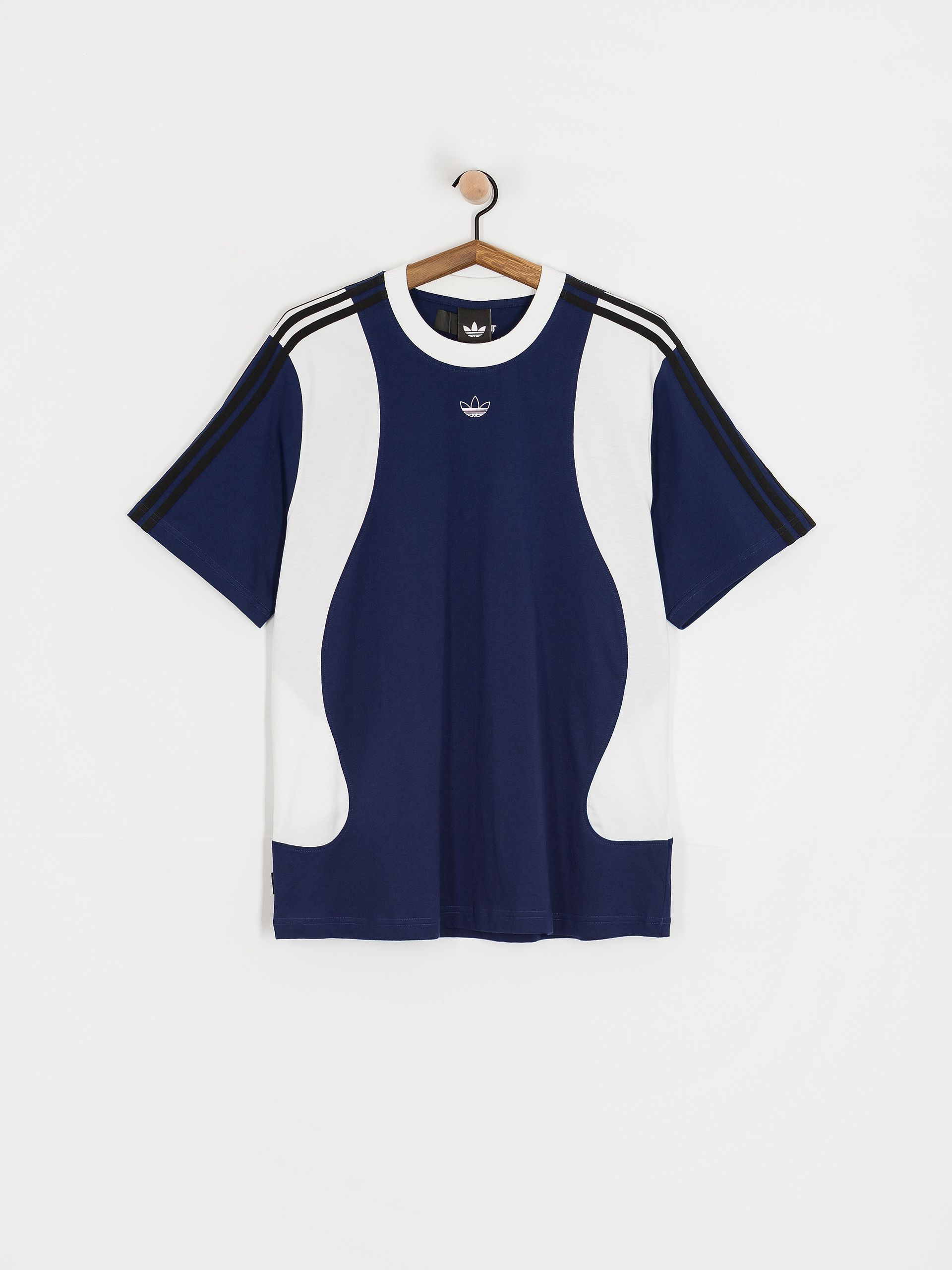 adidas Tyshawn T-Shirt (dkblue/white)