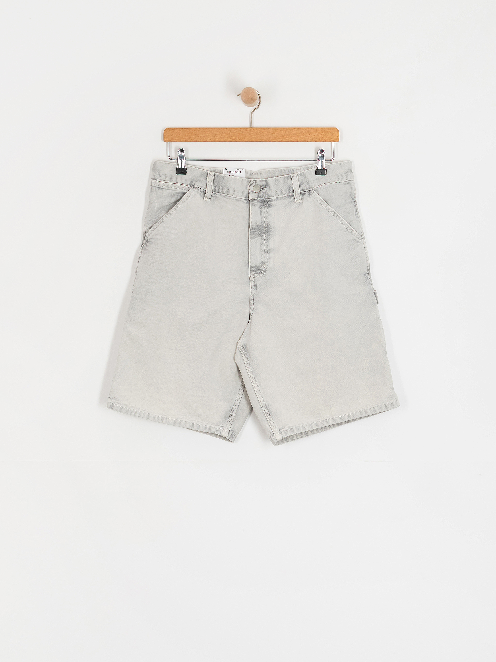 Carhartt WIP Single Knee Shorts (black/chalk wash)