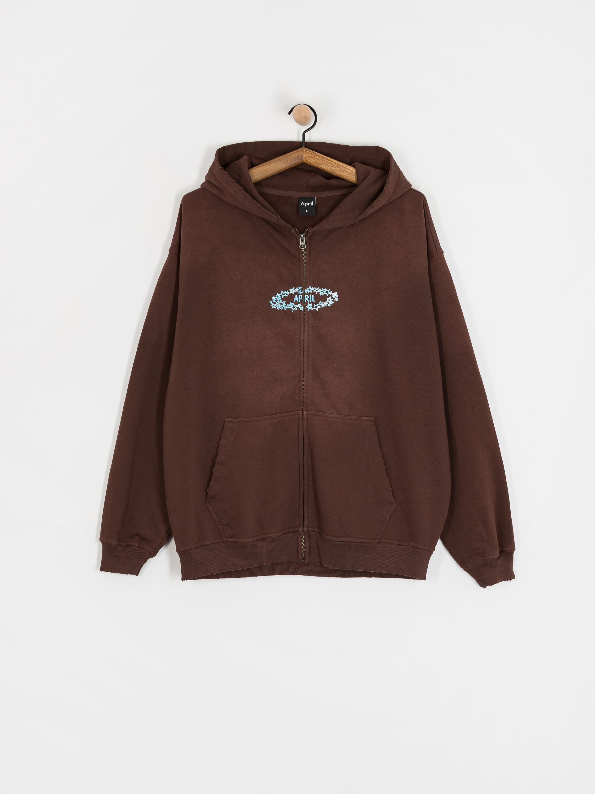April Skateboards Stars ZHD Hoodie (brown)