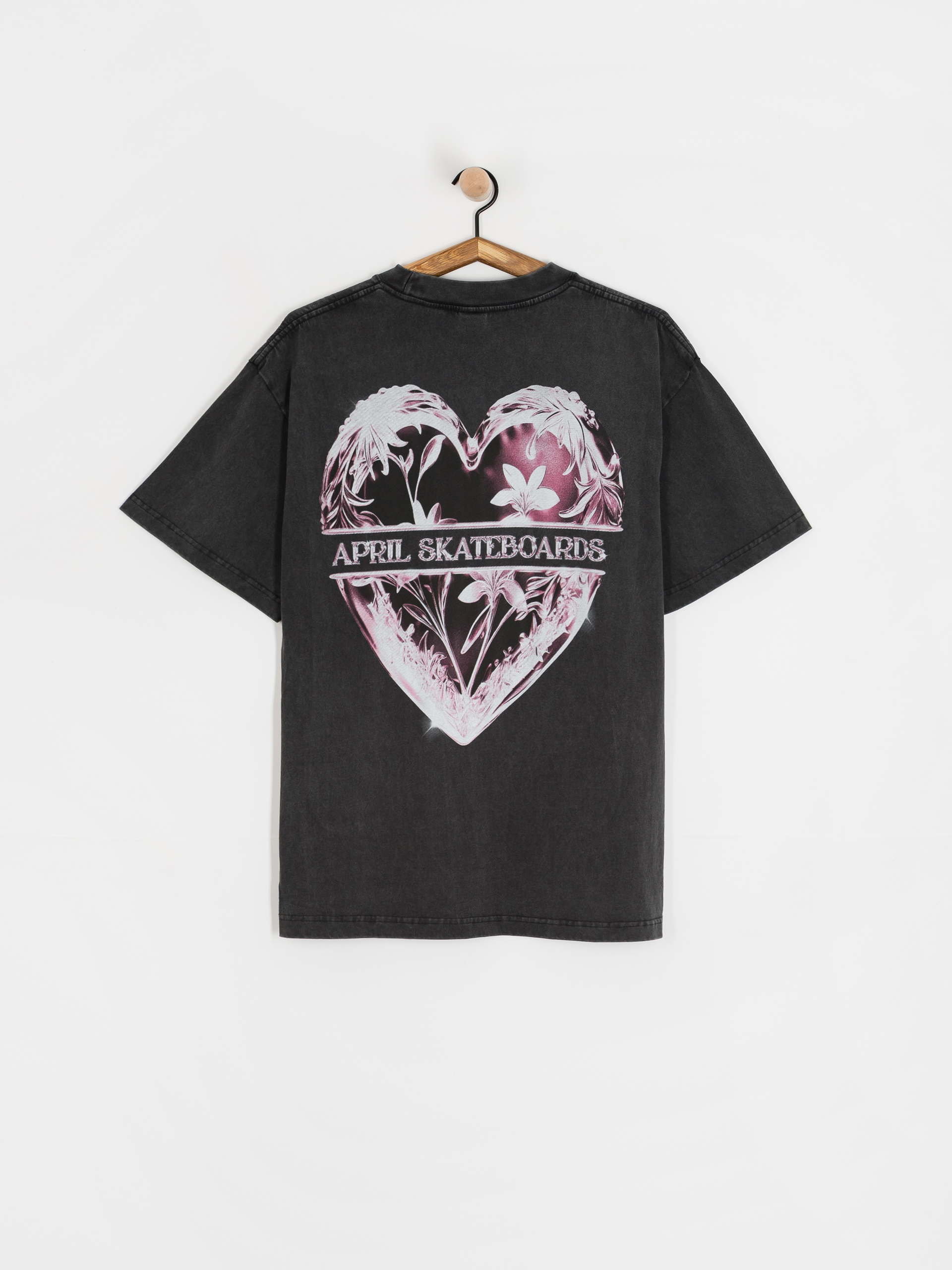 April Skateboards Heart T-Shirt