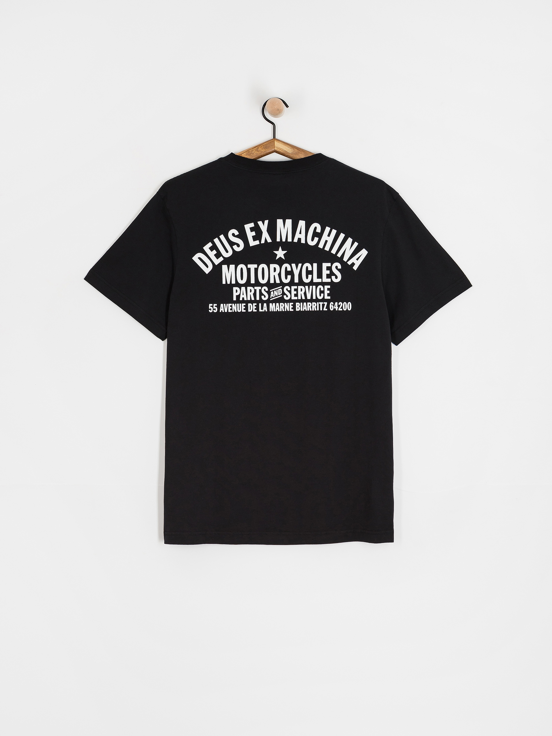 Deus Ex Machina Biarritz Address T-Shirt - black (black)