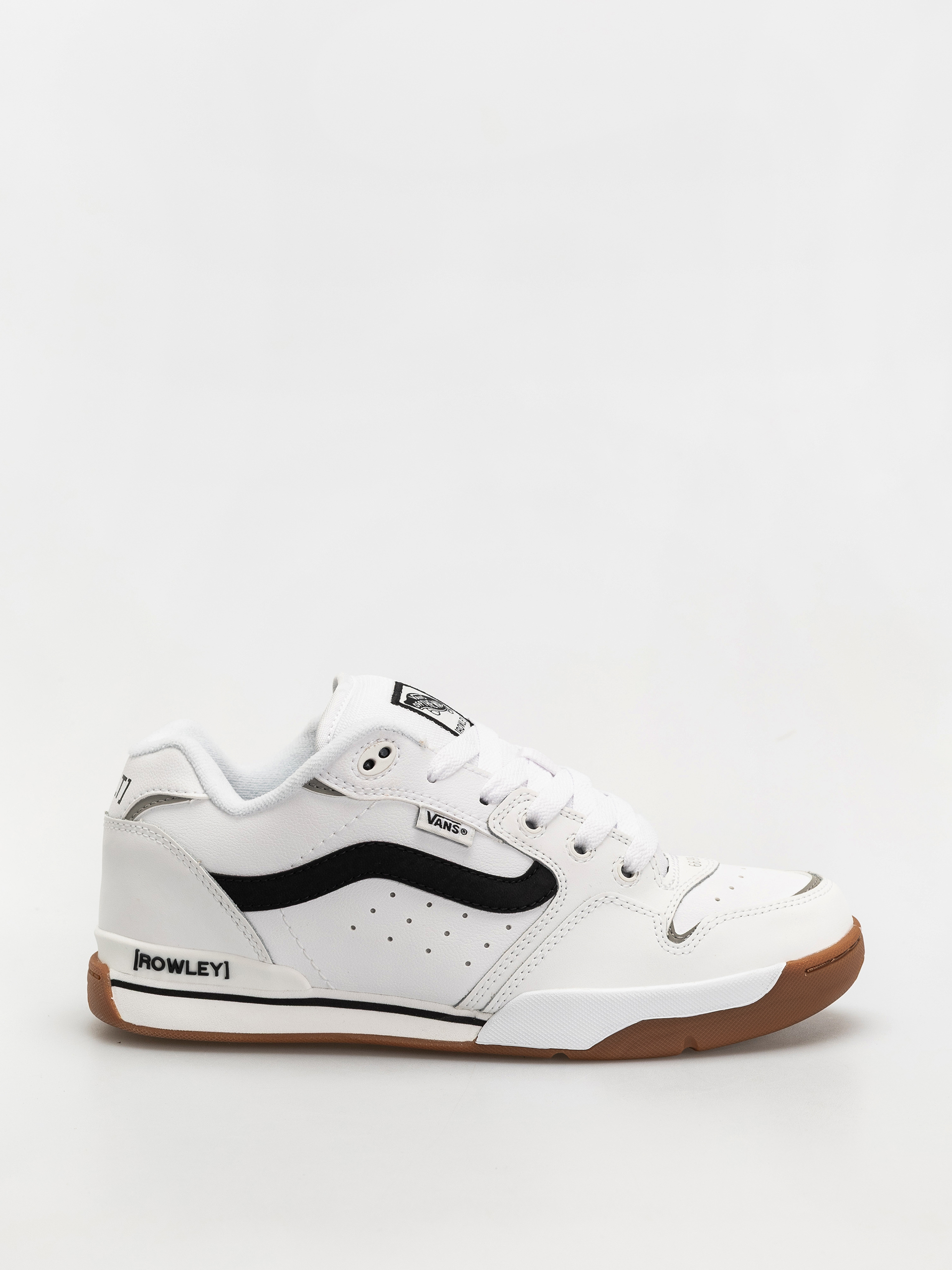 Vans Men\'s Geoff Rowley XLT White Black Lace up Skate Shoes sizes NIB Vans Rowley XLT Shoes - CorkysBoardshop.com main image 3