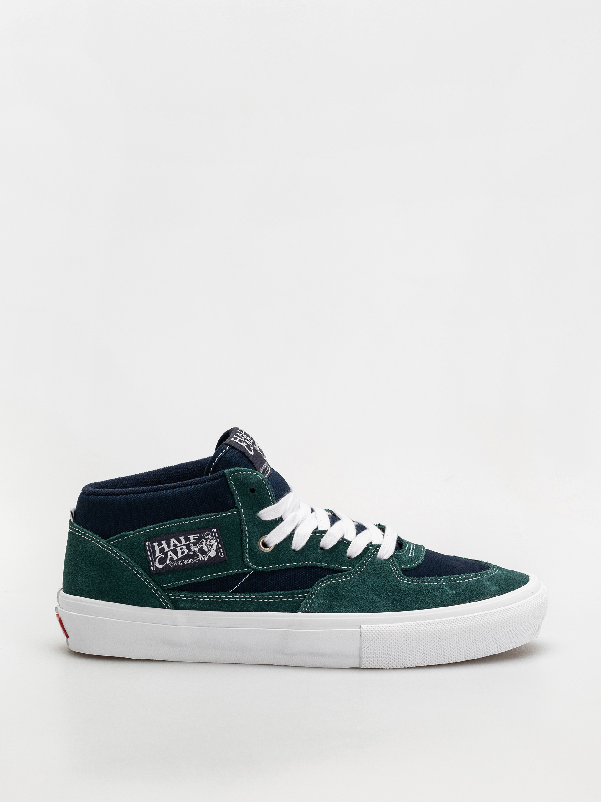 Vans Skate Half Cab Shoes (tartan blue/green)