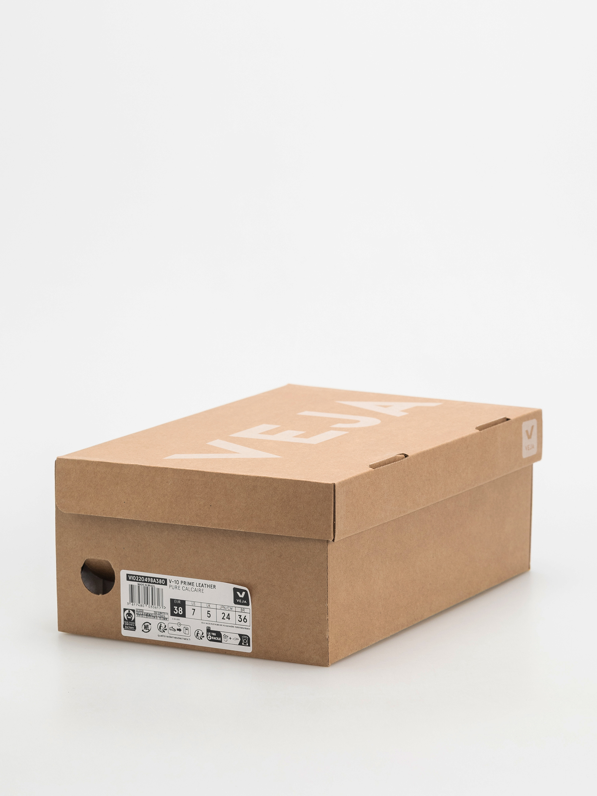 Veja V-10 Shoes Wmn (pure calcaire)