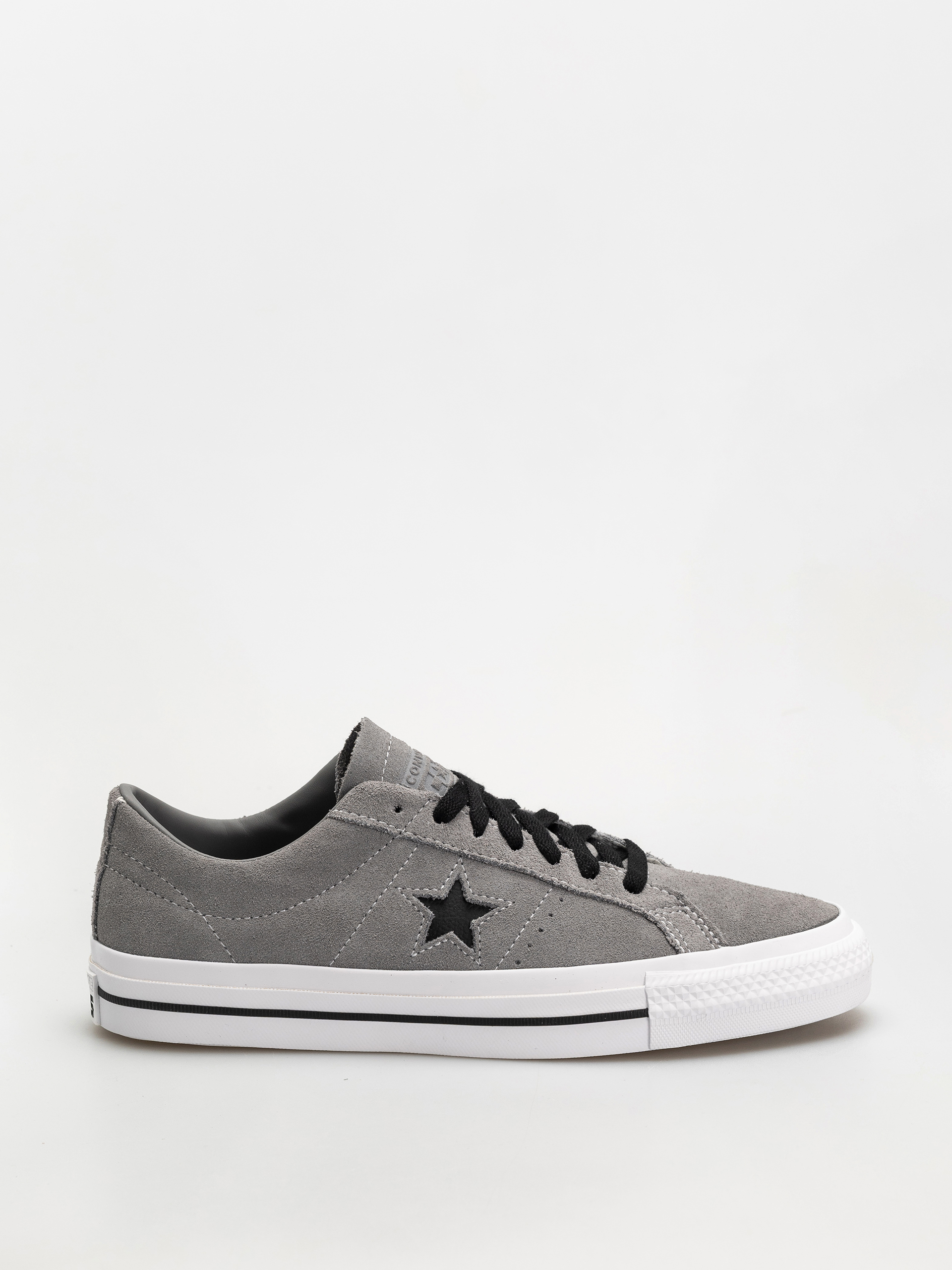 Converse One Star Pro Shoes (classic grey/black/white)