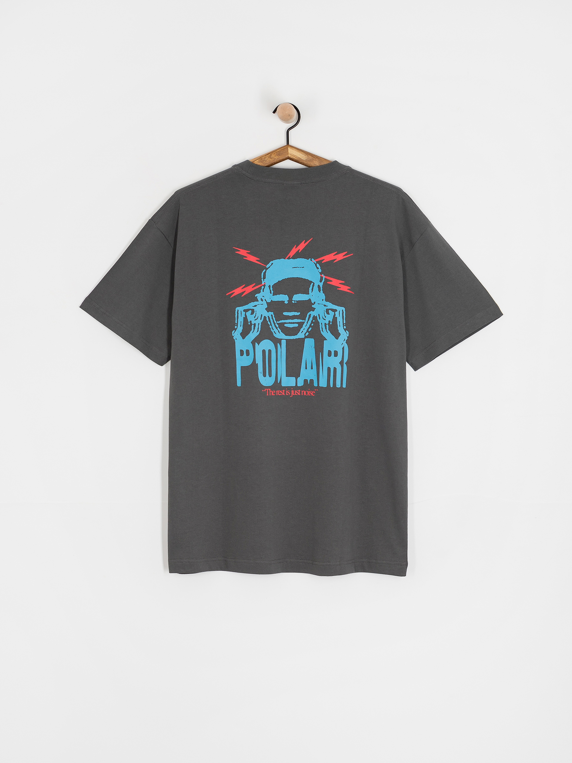 Polar Skate Noise T-Shirt (graphite)