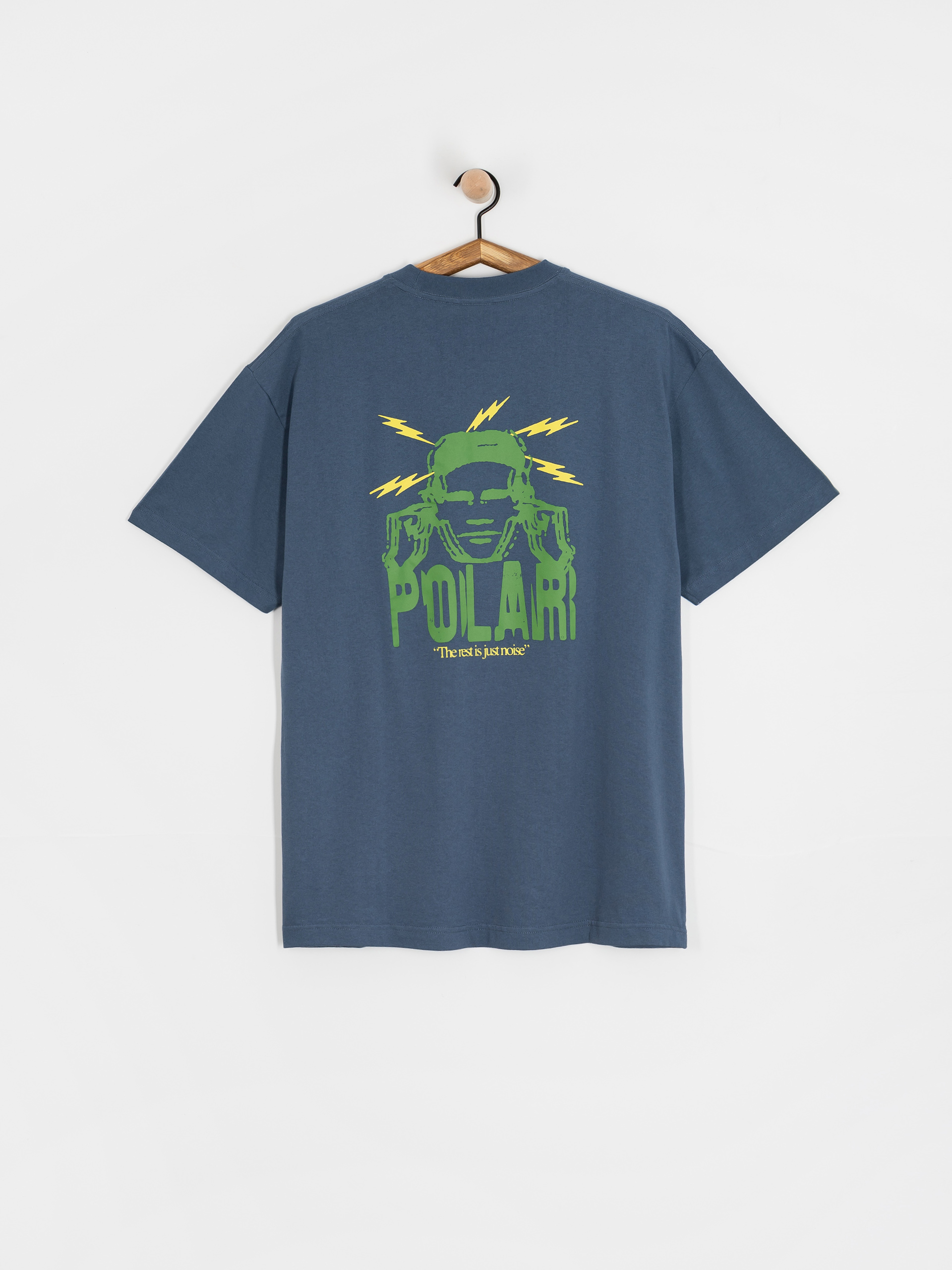 Polar Skate Noise T-Shirt (grey blue)