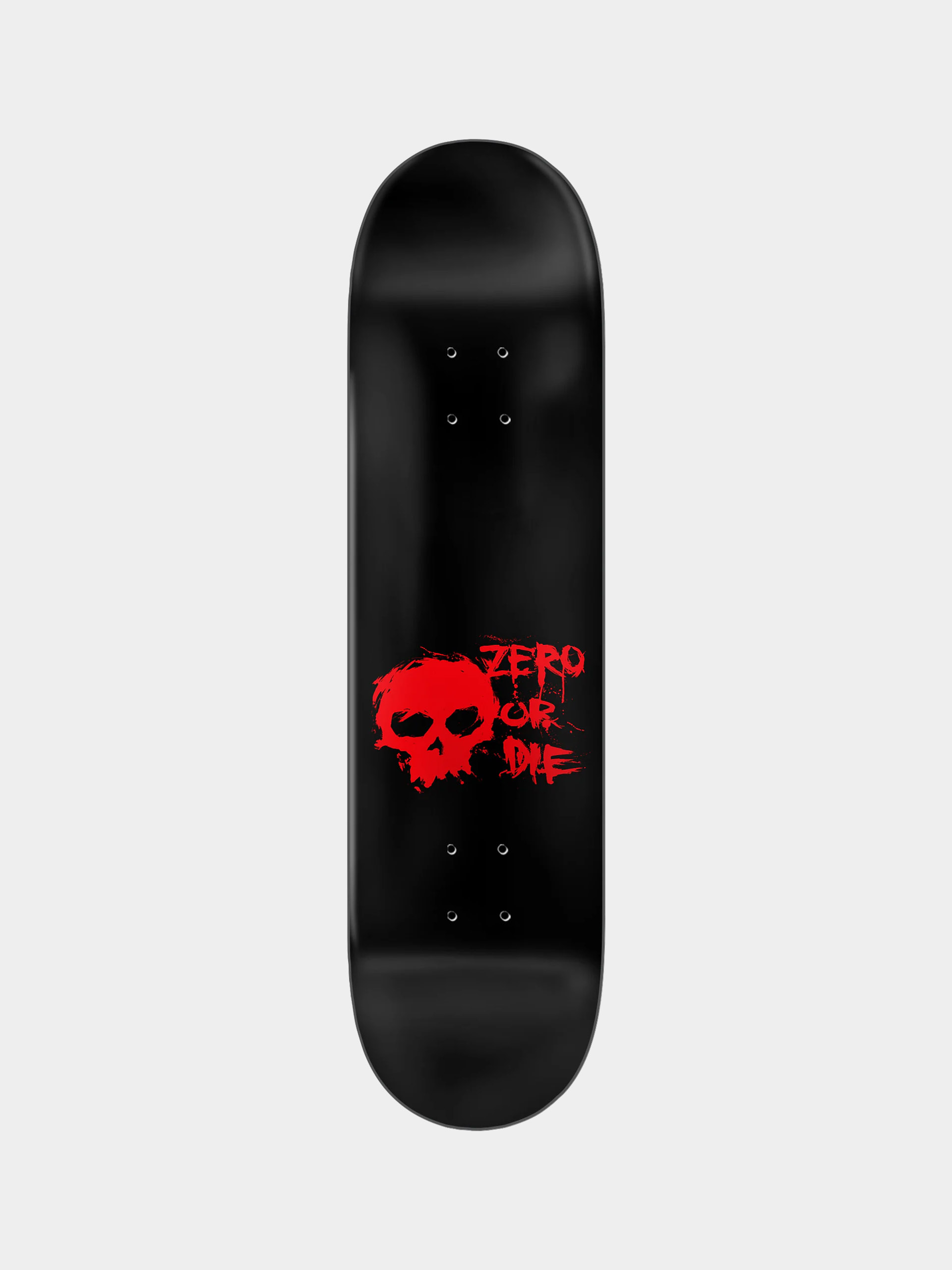 Zero Deck Blood Skull (matte black/red)