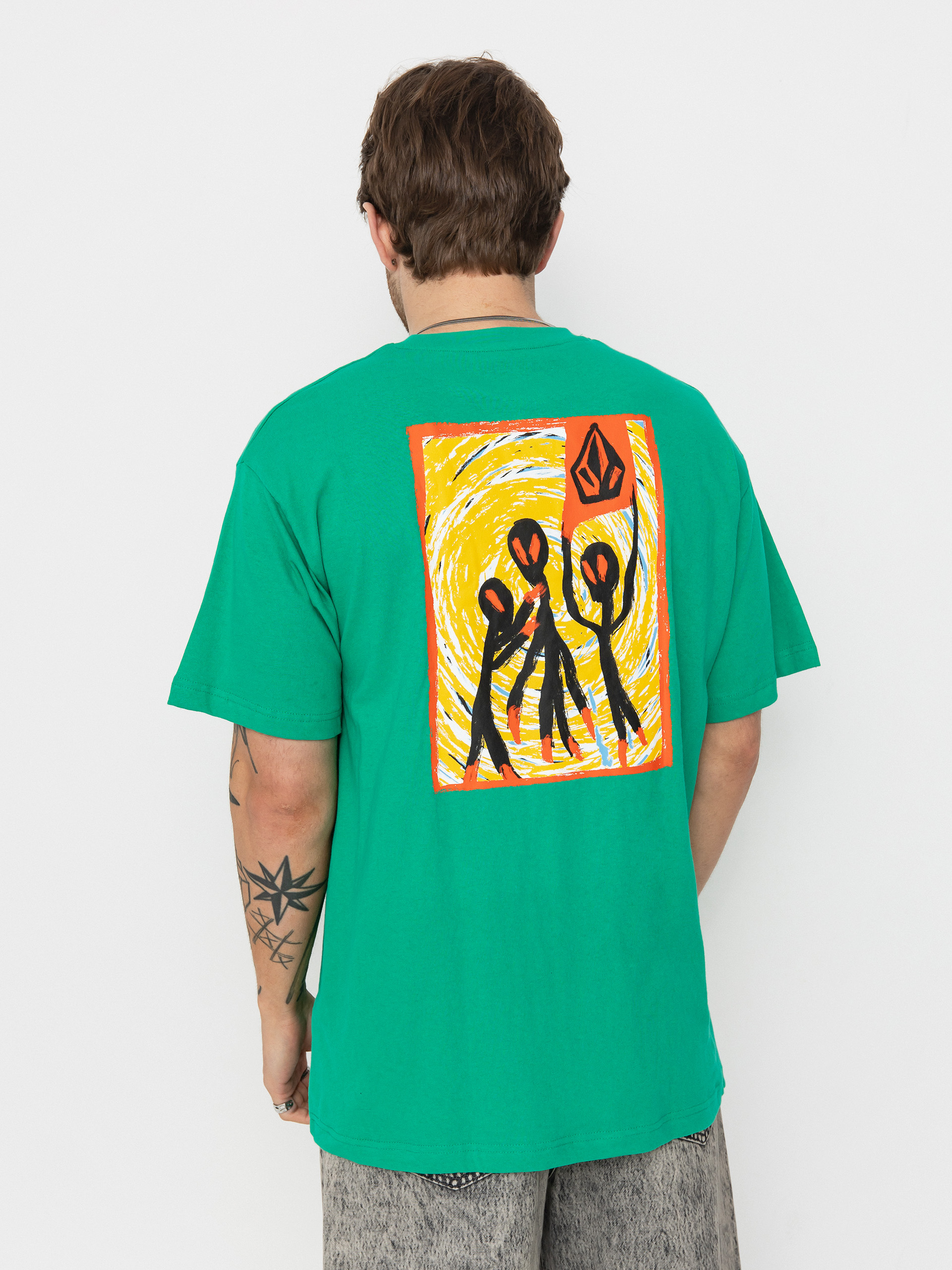Volcom Gonyvaders Lse T-Shirt (mint)