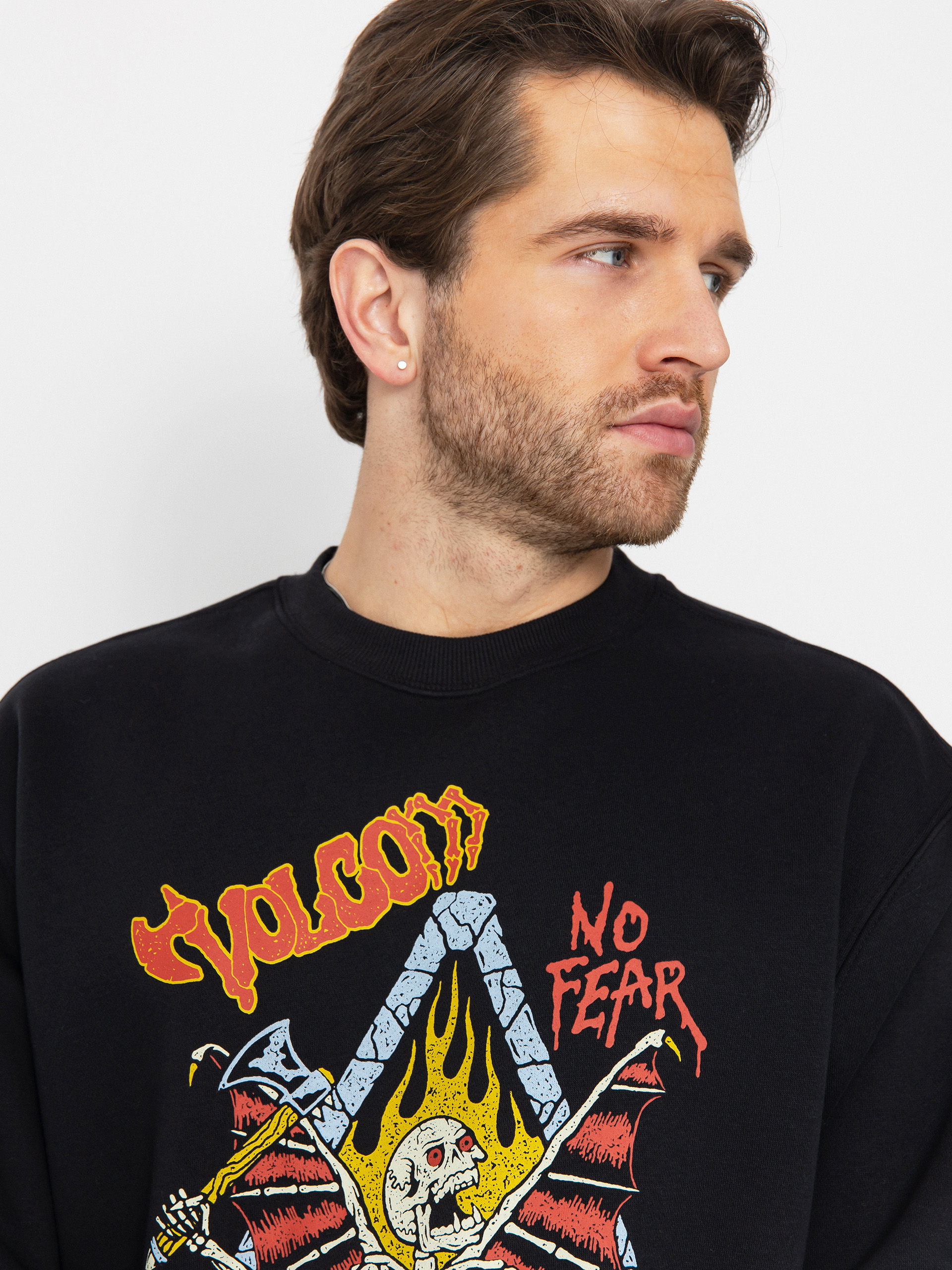 Volcom Noder Crew Sweatshirt (black)